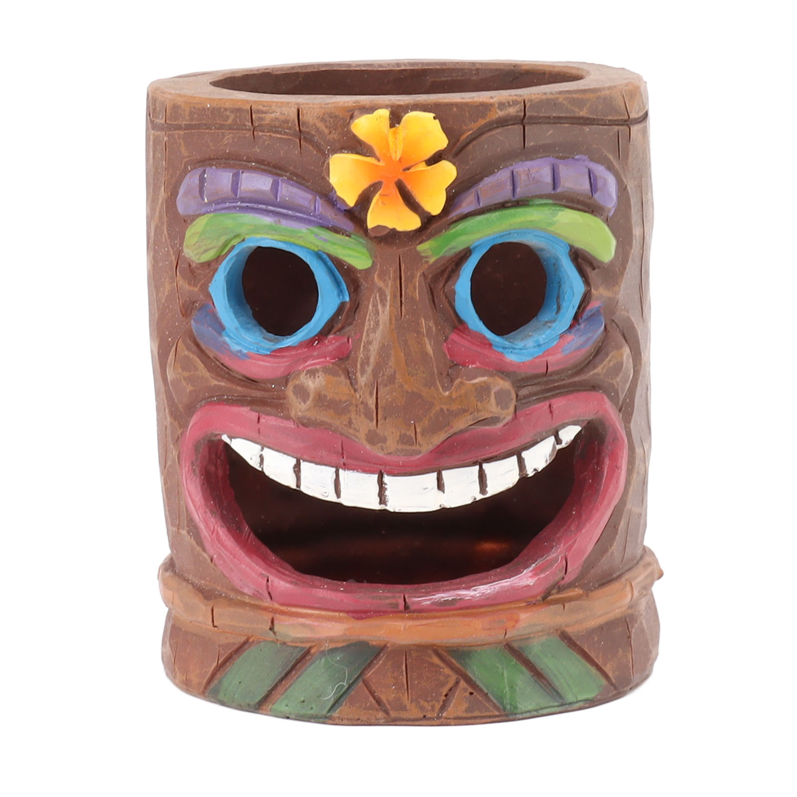 Grimace Ashtray Resin Tree Face Candle Holder Pen Holder Decorative Ornament For Indoor And Outdoor Type A