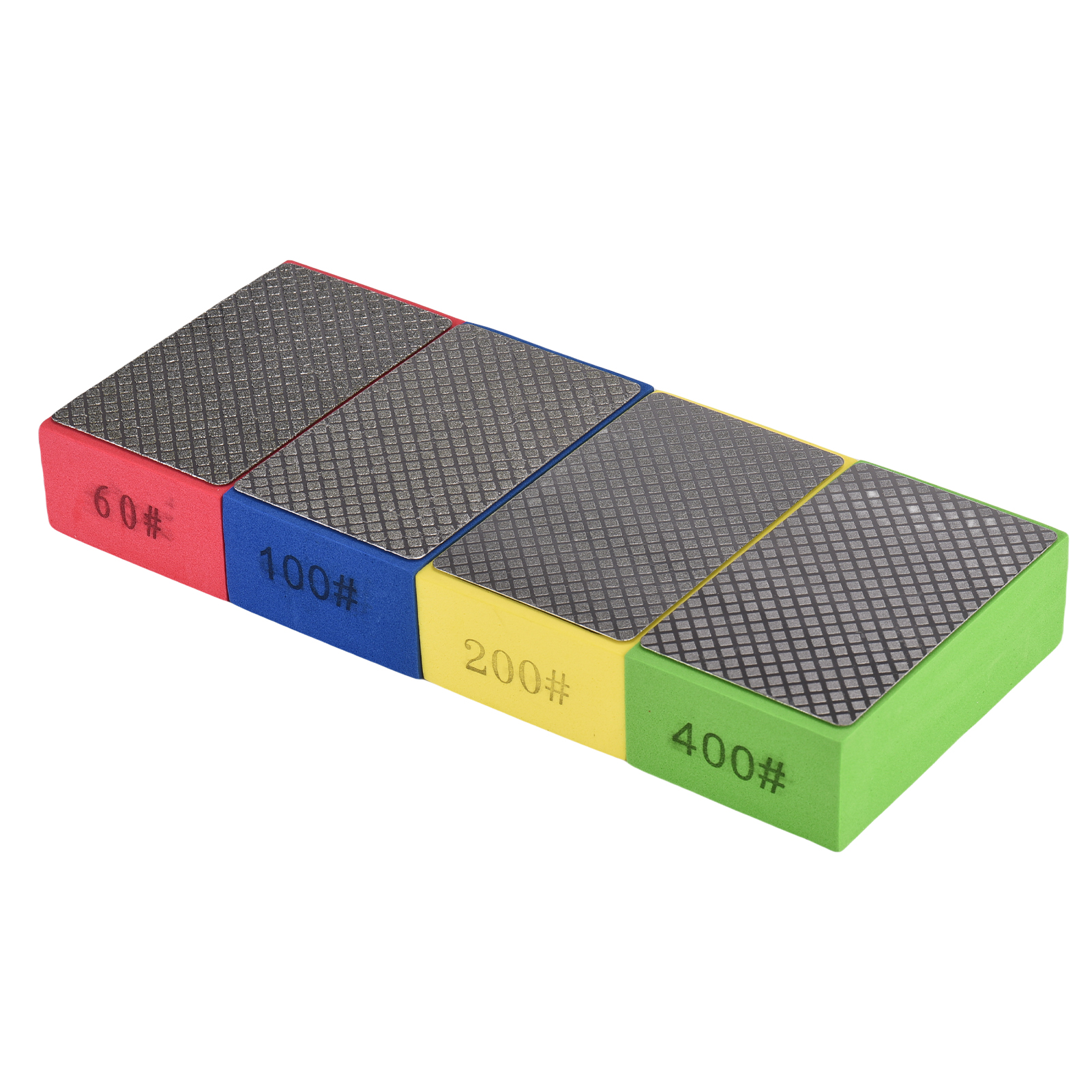 Diamond Hand Polishing Pads Set Sanding Block Sharp Glass Grinding Polishing Pad Hand-Held Sanding Block For Stone Glass Metal Wood Polishing — foto 2