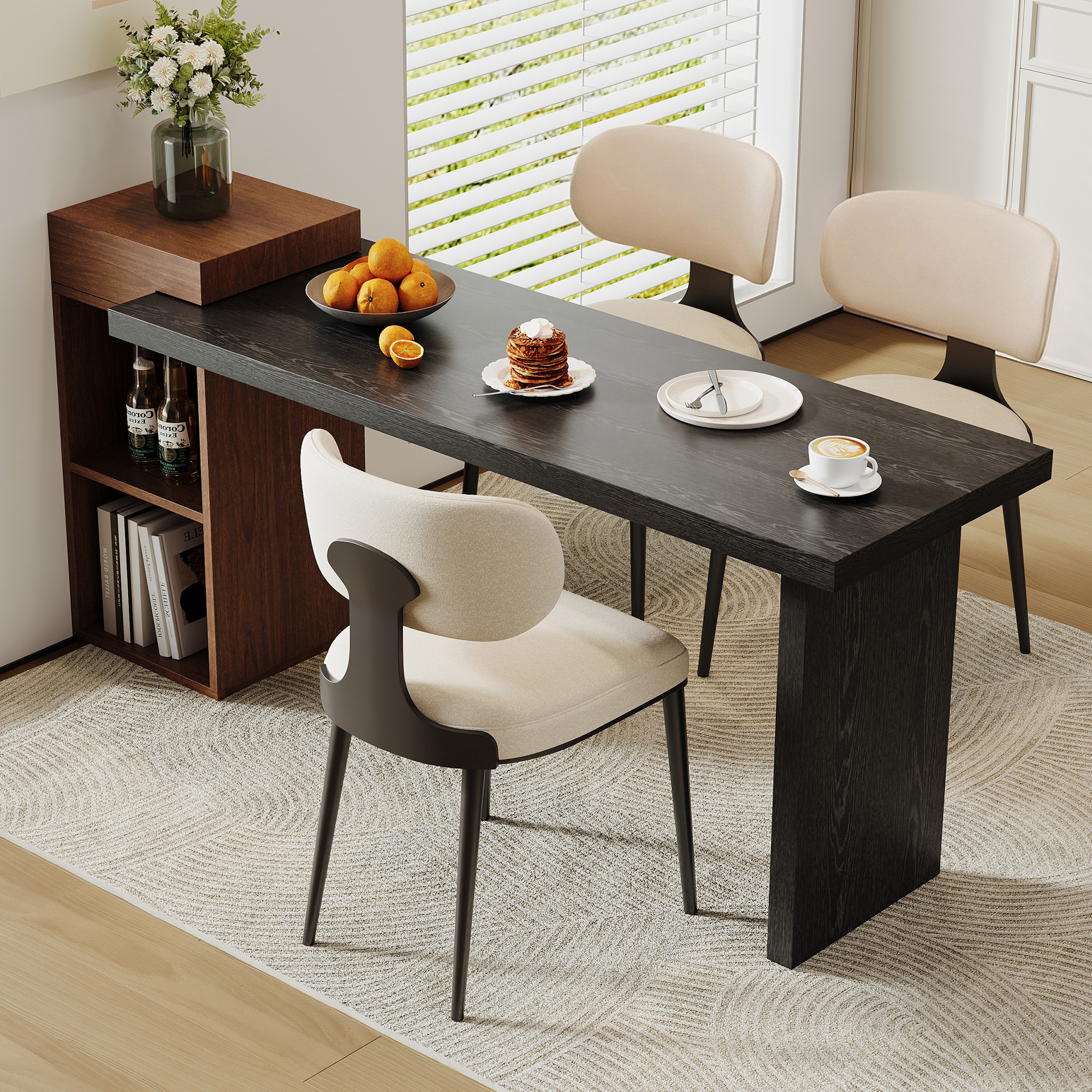 Two-Tone MDF Side Table, picture 2 of 4