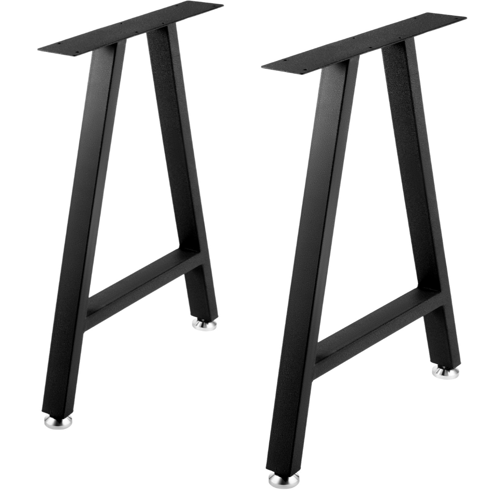 Pieds de table en métal 28 x 17
