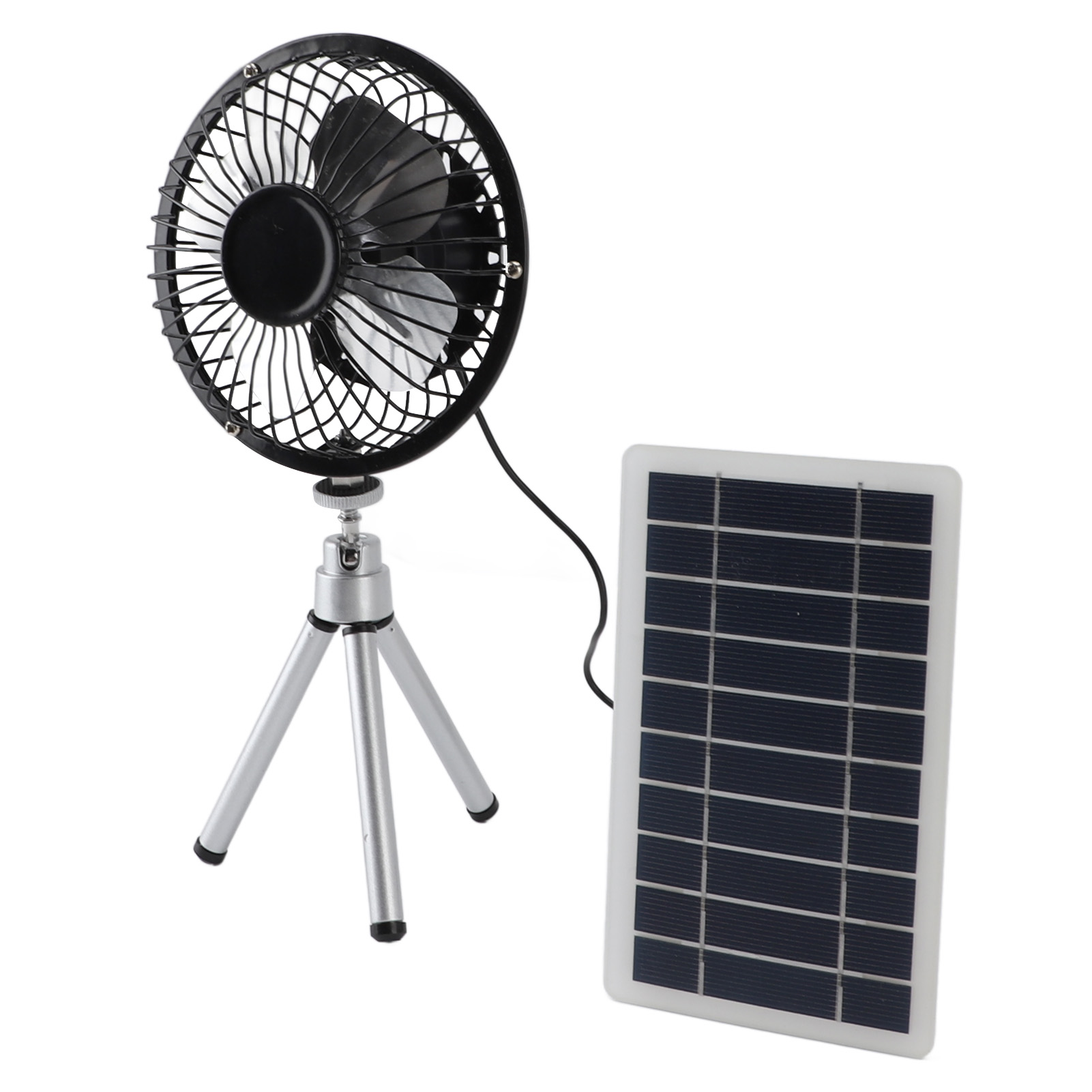 10W Solar Panel Exhaust Fan Monocrystalline Silicon Solar Powered Ventilator Fan Kit With Stand For Pet House Chicken Coop RV Greenhouse — foto 4