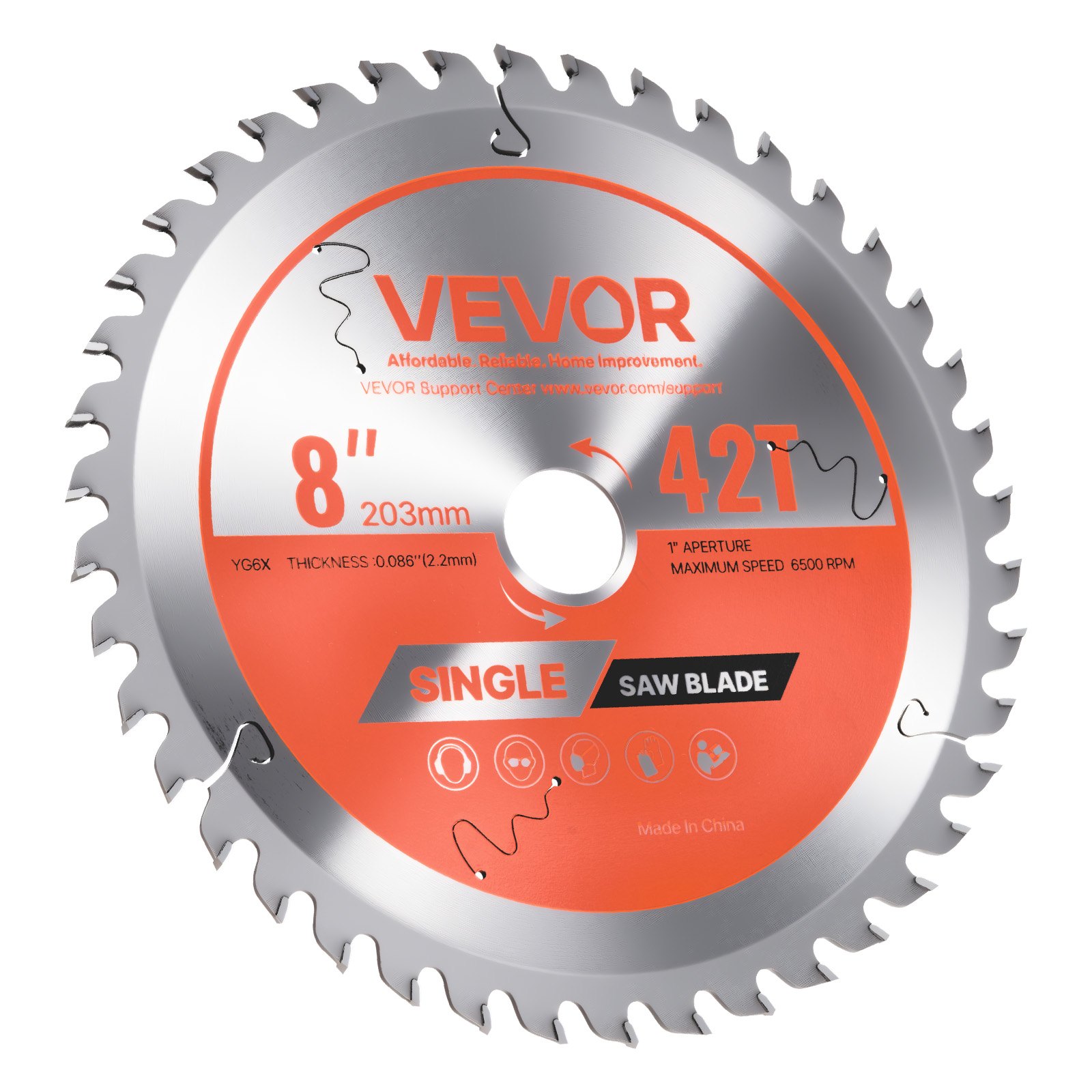 Circular Saw Blade 203 Mm Diameter 42