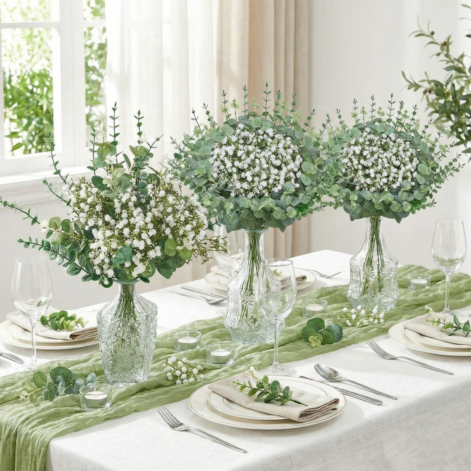 Artificial Flower Set, 100 Pieces, picture 3 of 3