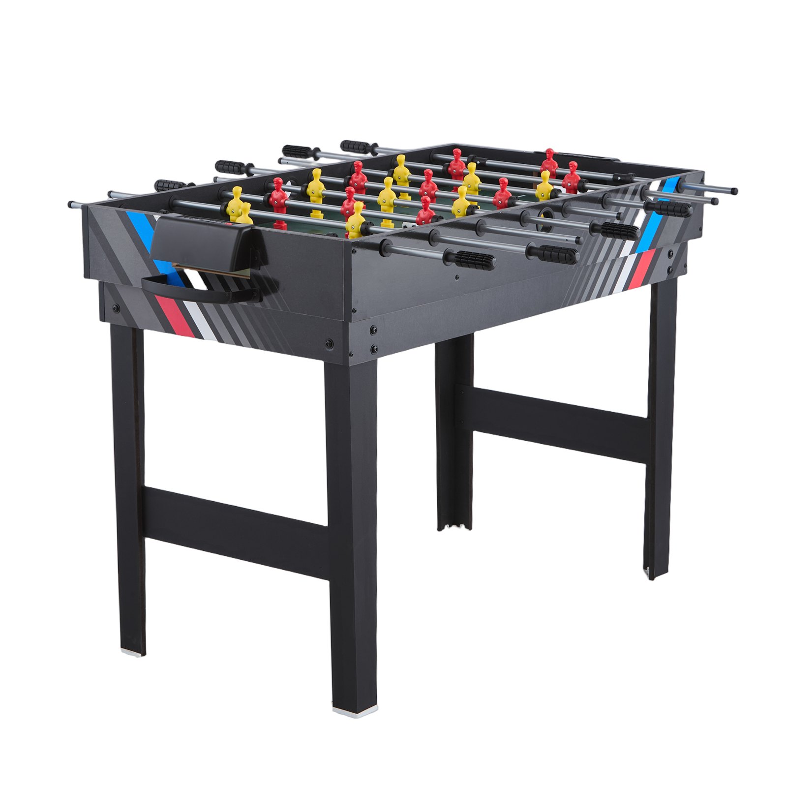 4-in-1 Combo Game Table Set, 48" Air Hockey Table, Multi Combination Table With Air Hockey, Pool Billiard, Foosball, Ping Pong, Pushers & Pucks, Sports Arcade Table For Family Game Room Office product image