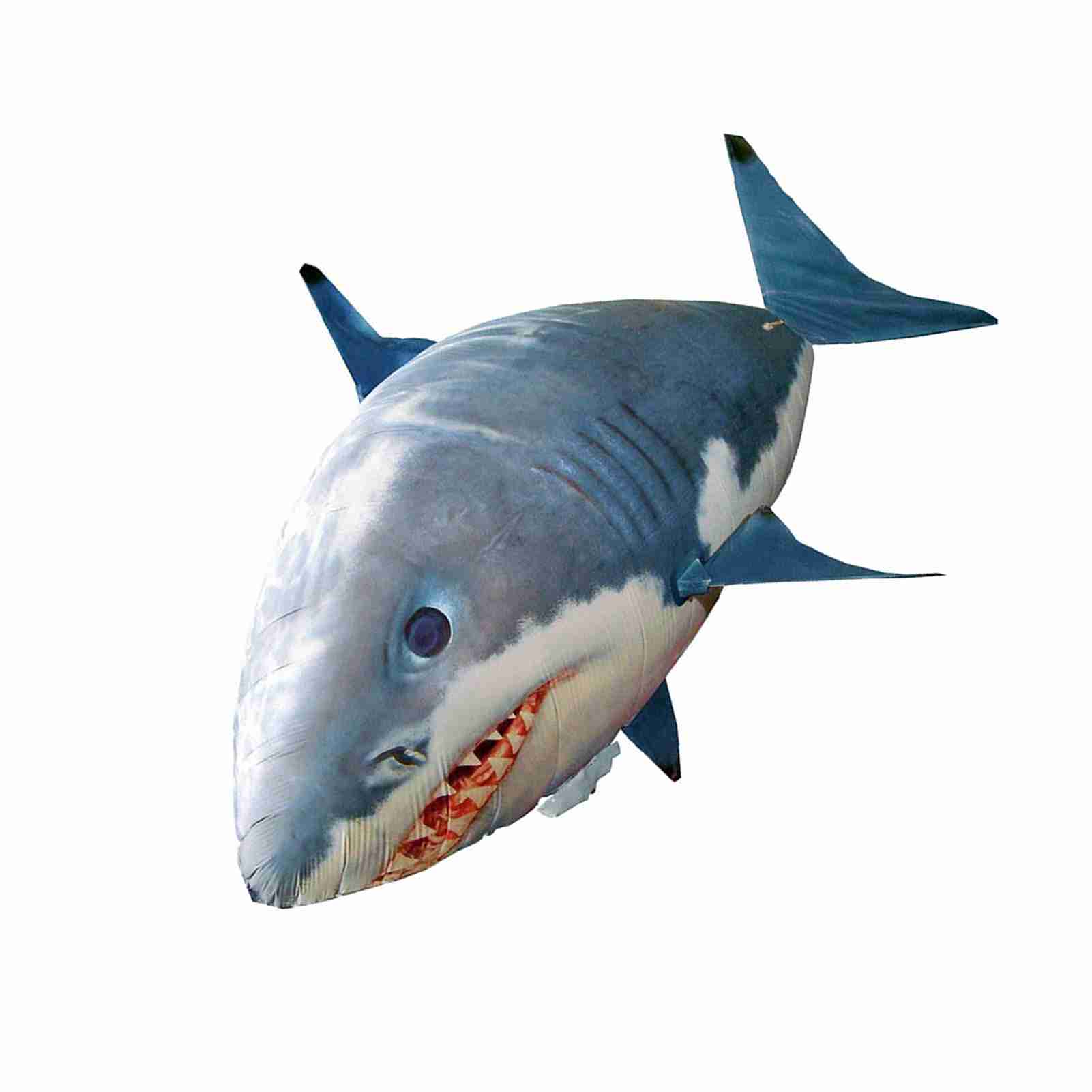 Remote Control Flying Shark Inflated RC Inflatable Balloon Toy Kids Gift (Blue Shark) 2