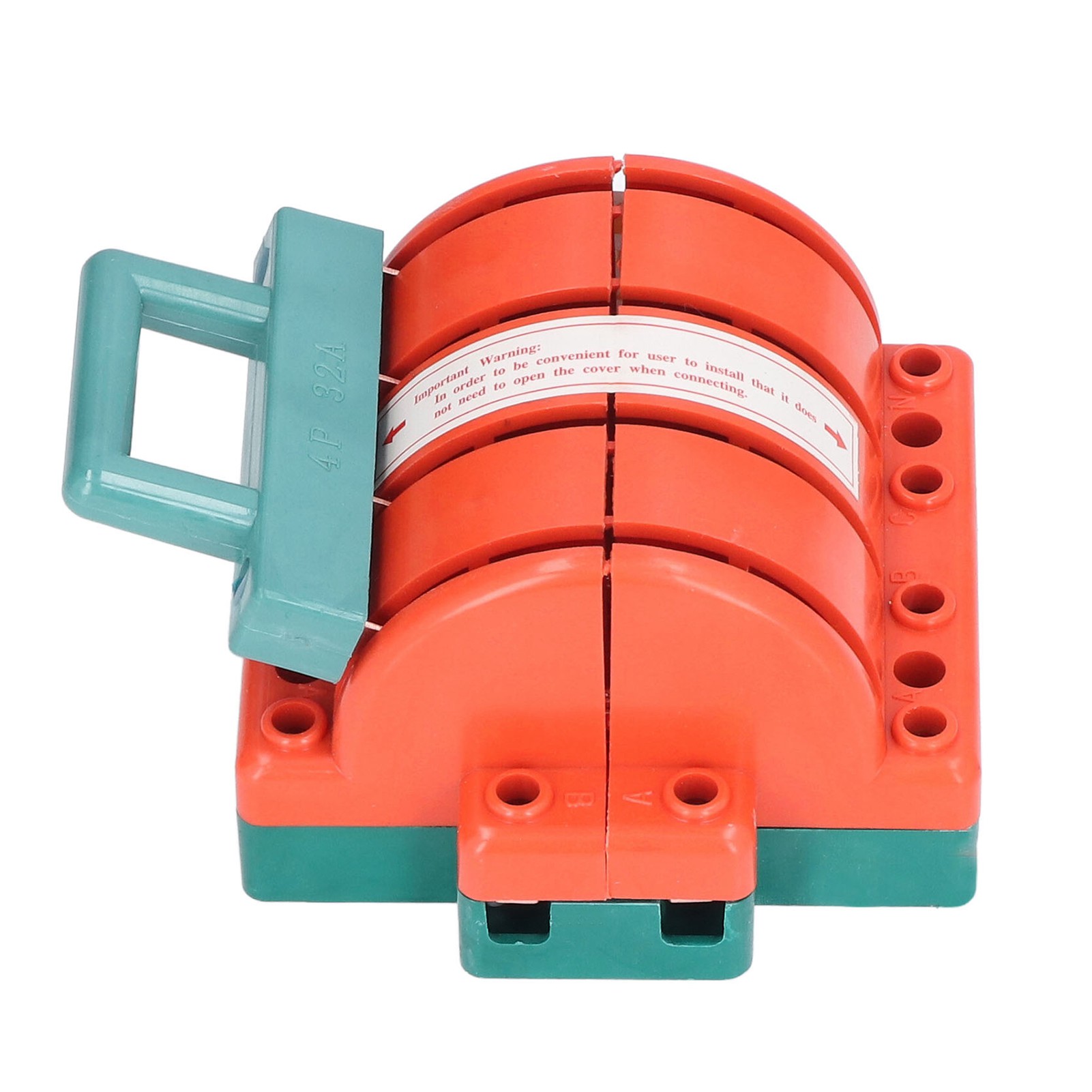 32A 4 Pole Double Throw Knife Switch 3 Phase Electrical Disconnect Knife Switch For Household Industry — foto 2