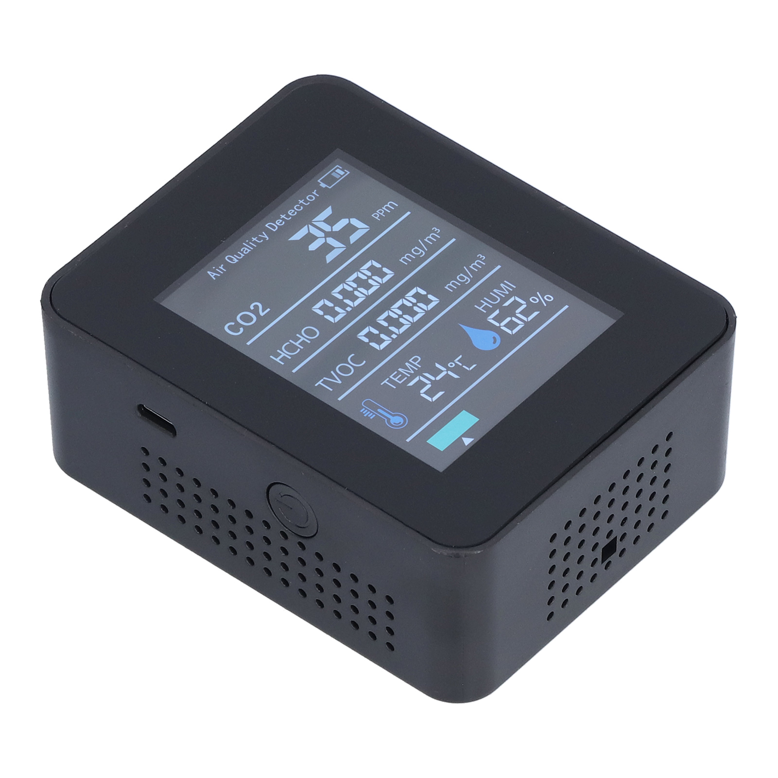 Moniteur de qualité de l'air en temps réel, affichage coloré intelligent – Image 2