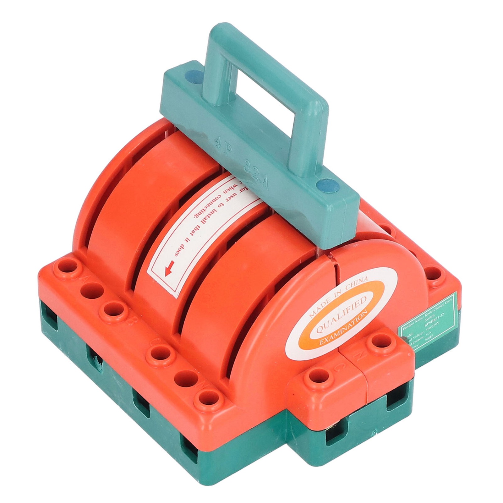 32A 4 Pole Double Throw Knife Switch 3 Phase Electrical Disconnect Knife Switch For Household Industry — foto 5