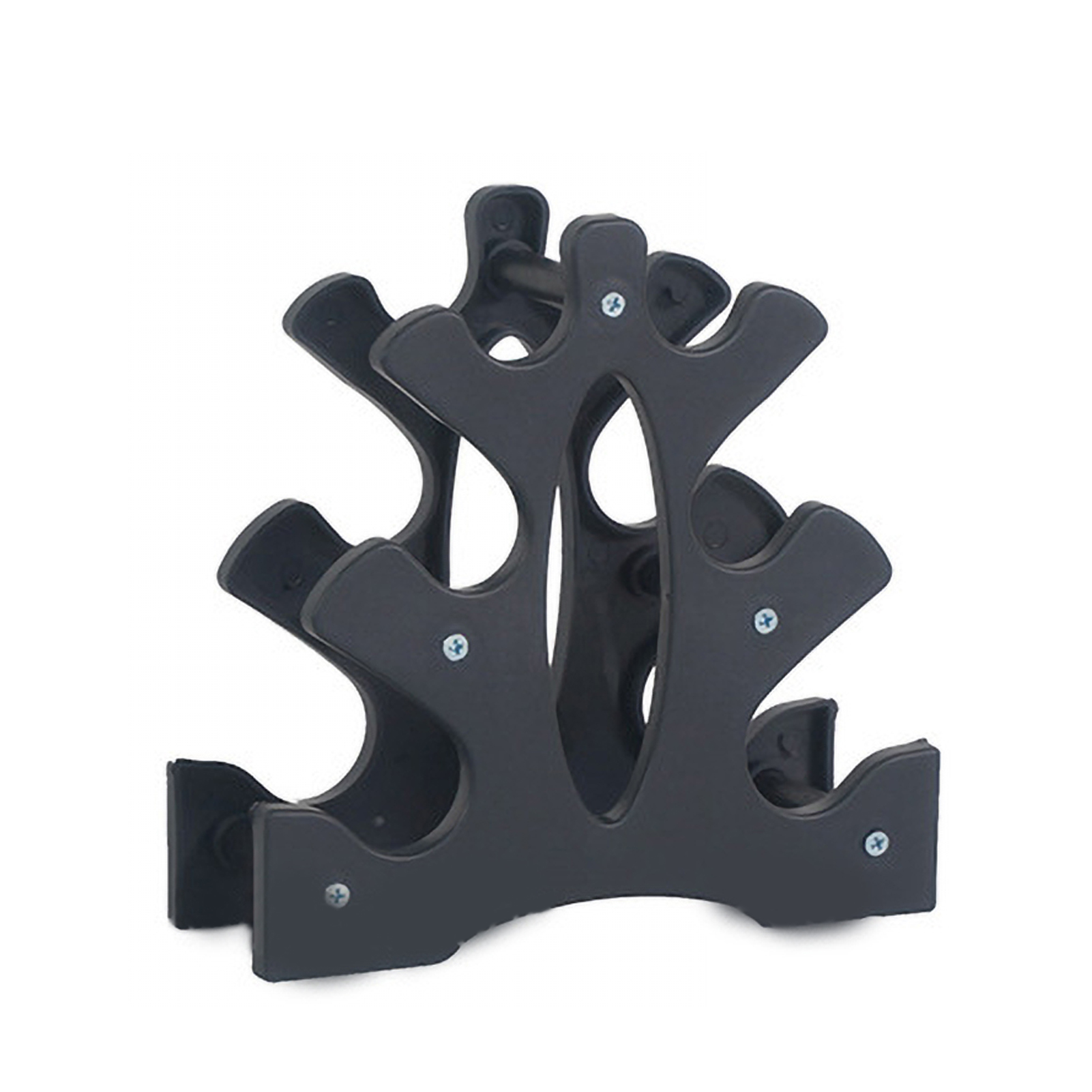 Triangular Dumbbell Rack Stand 3 Tier Weight Hoder 23x22.5x8.5cm For Home Gym Exercise 2