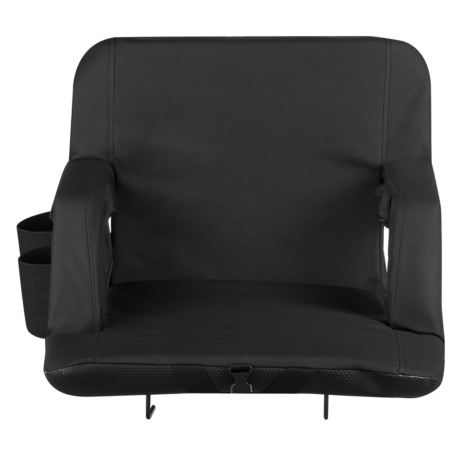 Stadium Seat, 6 Adjustable Angle Bleacher Chair, 2.9'' Cushion Stadium Seat With Back Support And Armrest, Wide Bleacher Chair With Hook Pocket Cuphol