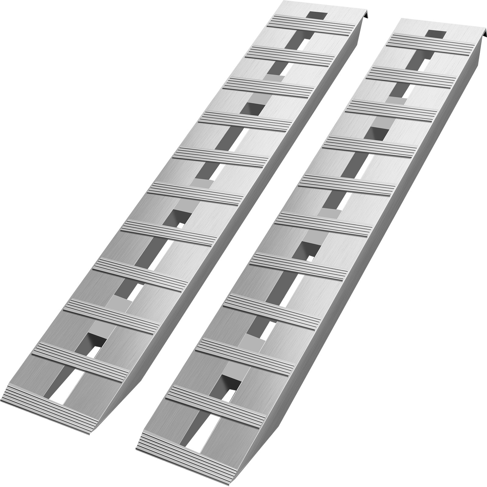 152.4 X 30.5 Cm Aluminum Trailer Ramps 2721.6 Kg Total Beavertail Hook End 1 Pair 2 Ramps product image
