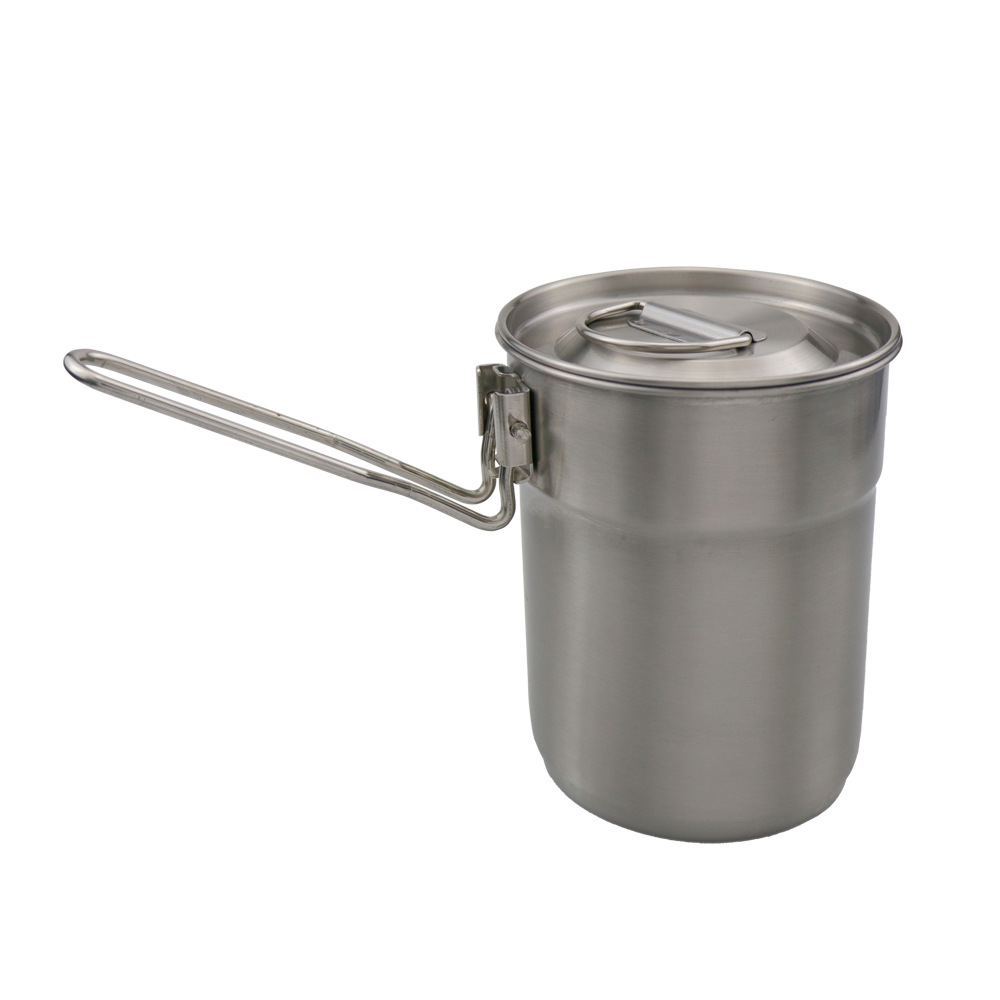Tasse de camping en acier inoxydable, tasse à café – Image 4