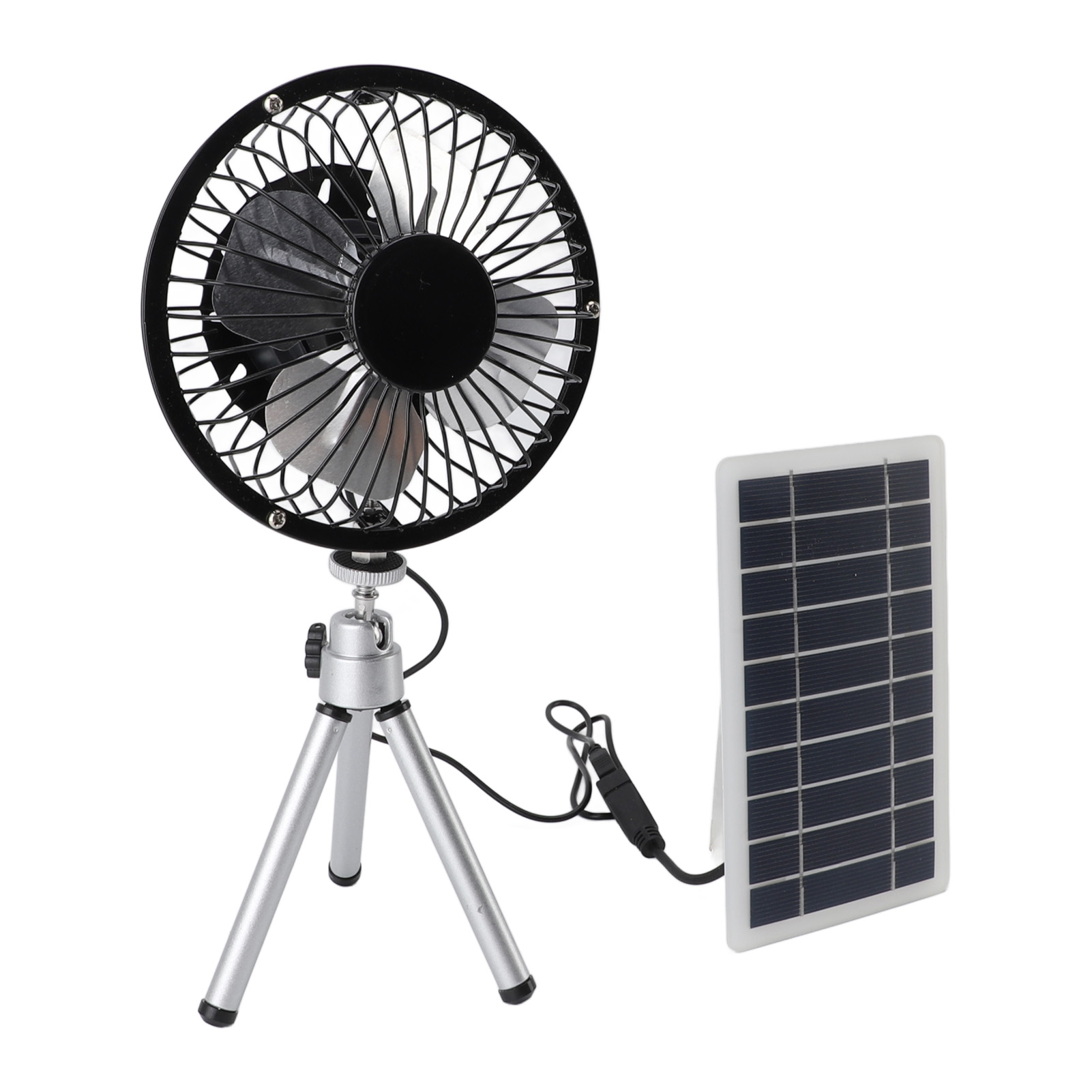 10W Solar Panel Exhaust Fan Monocrystalline Silicon Solar Powered Ventilator Fan Kit With Stand For Pet House Chicken Coop RV Greenhouse — foto 5
