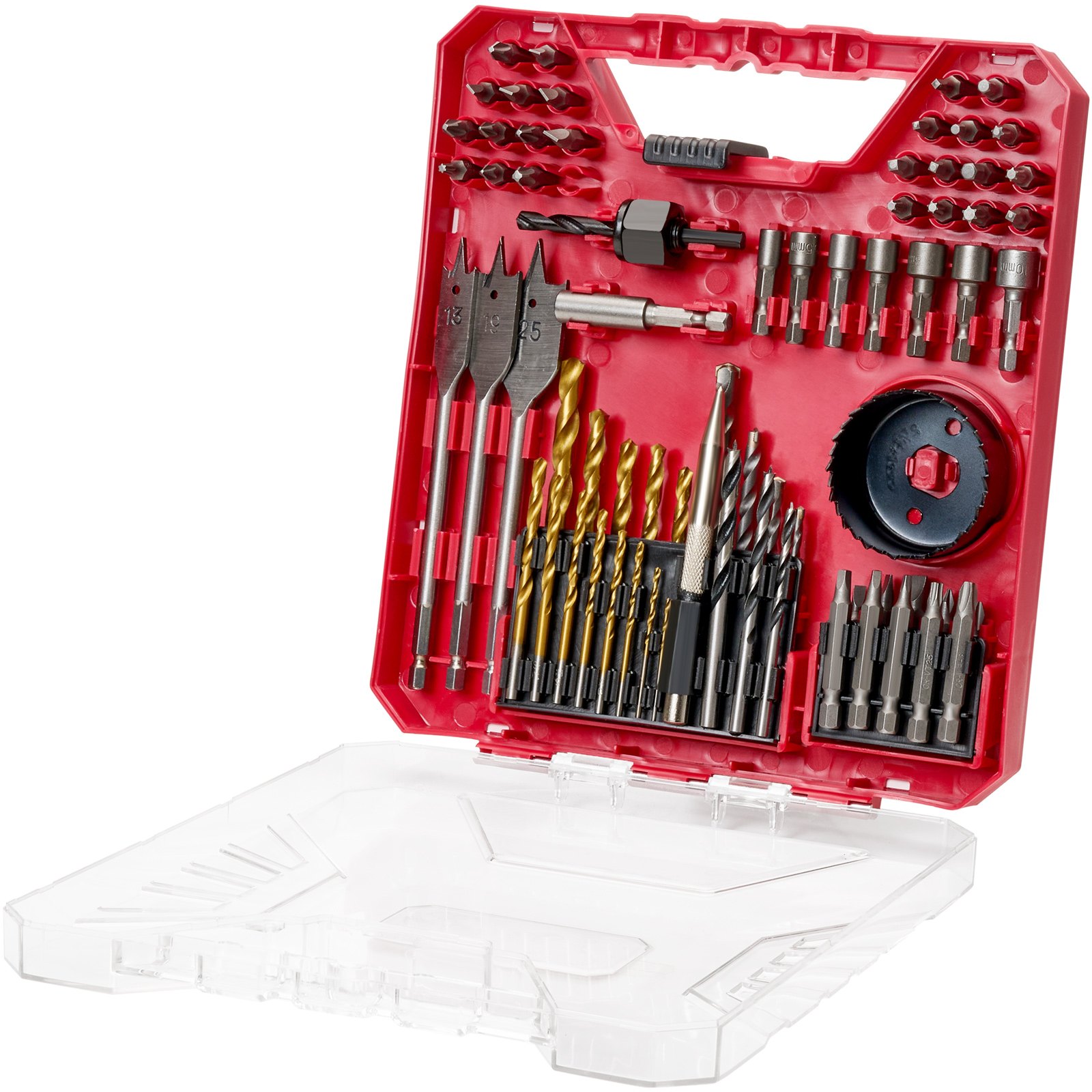 Drill Bit Set 70 Pieces Driver Screwdriver