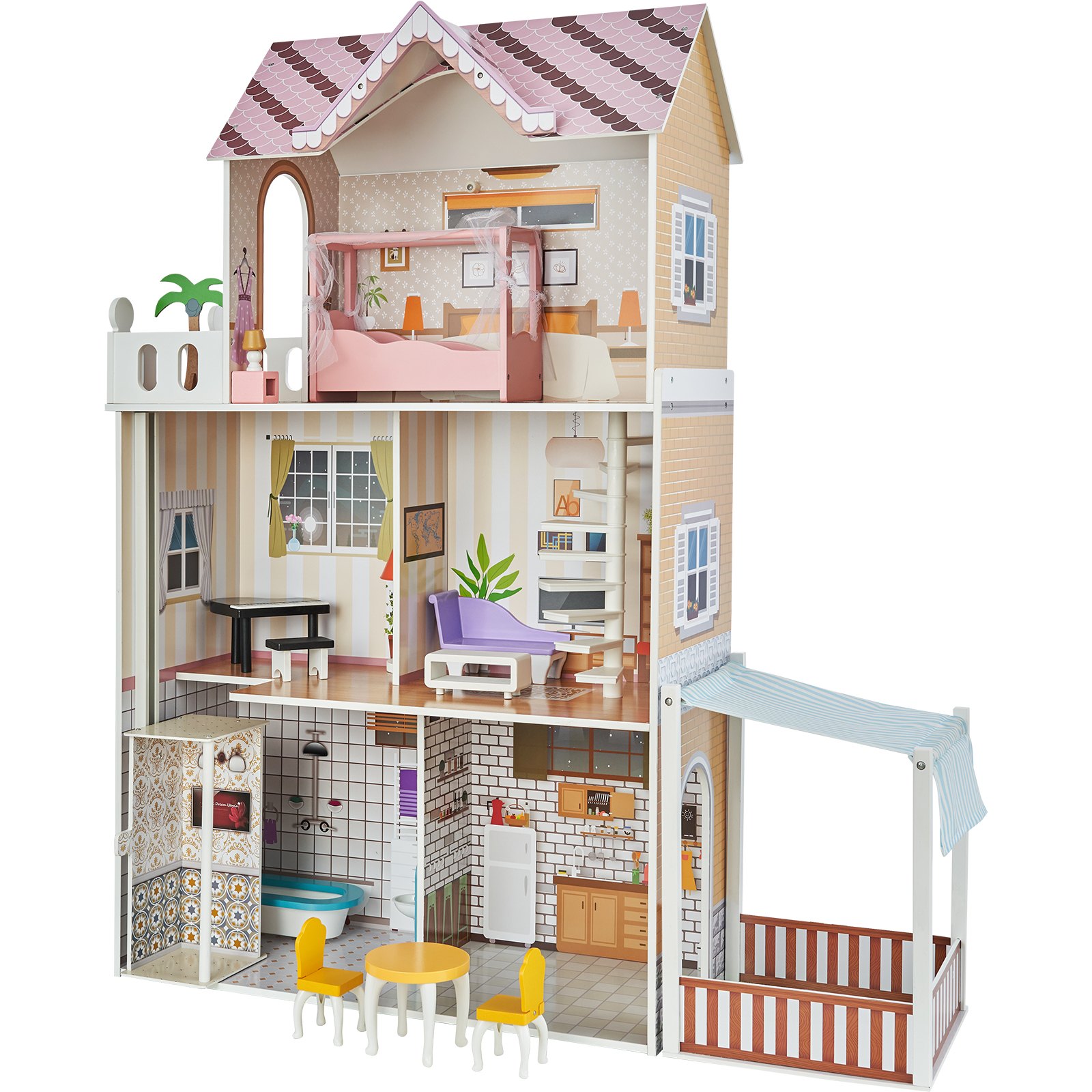 Wooden Dollhouse Large Dreamhouse