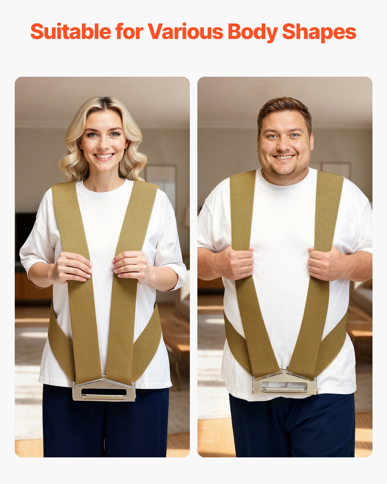 Moving Straps, Supports Up To 1000 Lbs, 2-Person Lifting And System With 2 — image 5