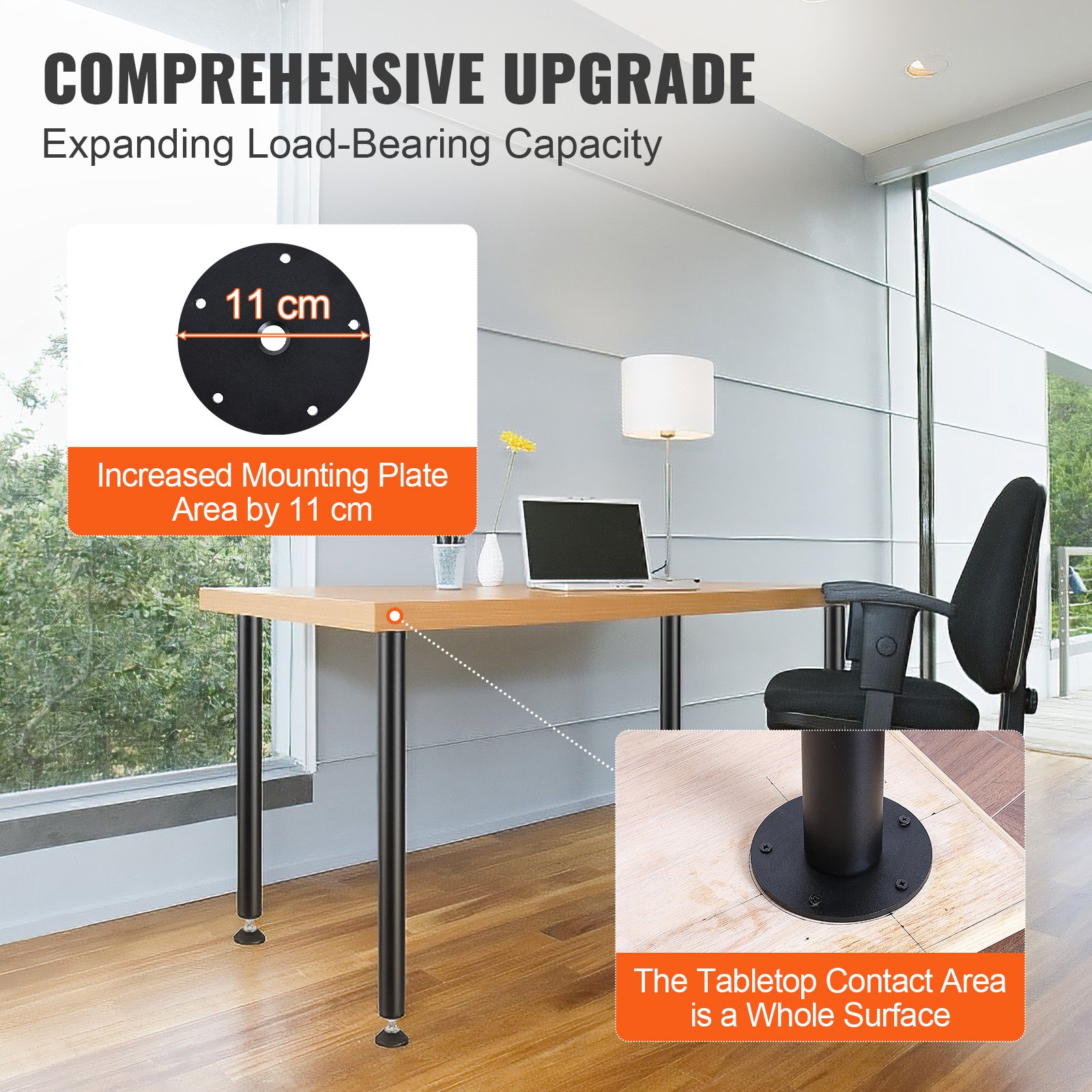 Pieds de bureau réglables de 711,2 mm – Image 5
