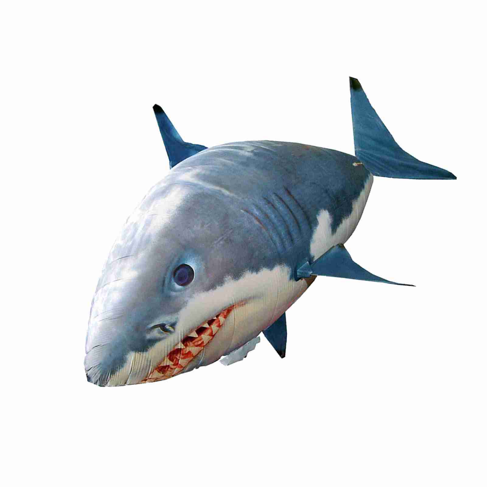Remote Control Flying Shark Inflated RC Inflatable Balloon Toy Kids Gift (Blue Shark) 5