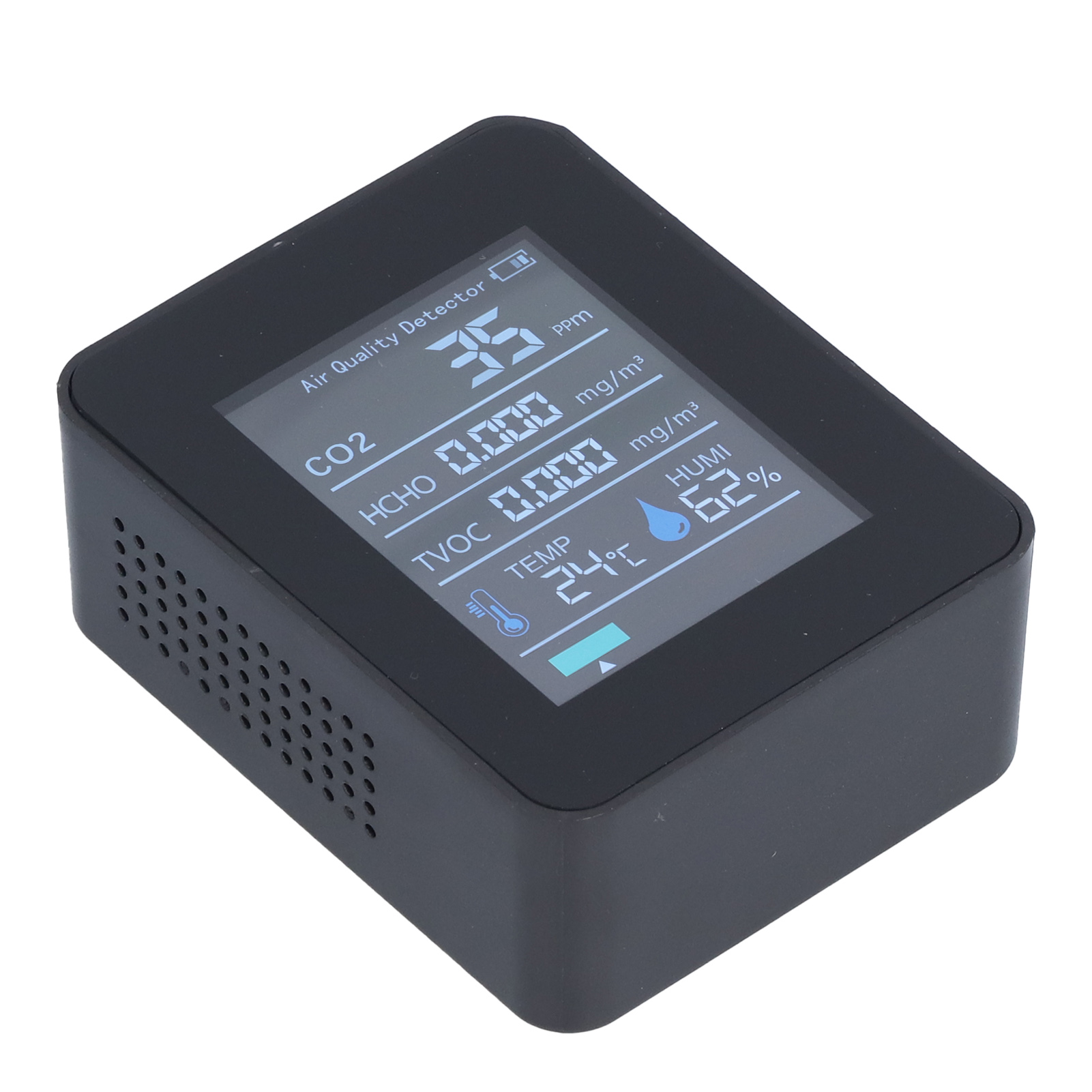 Moniteur de qualité de l'air en temps réel, affichage coloré intelligent – Image 3