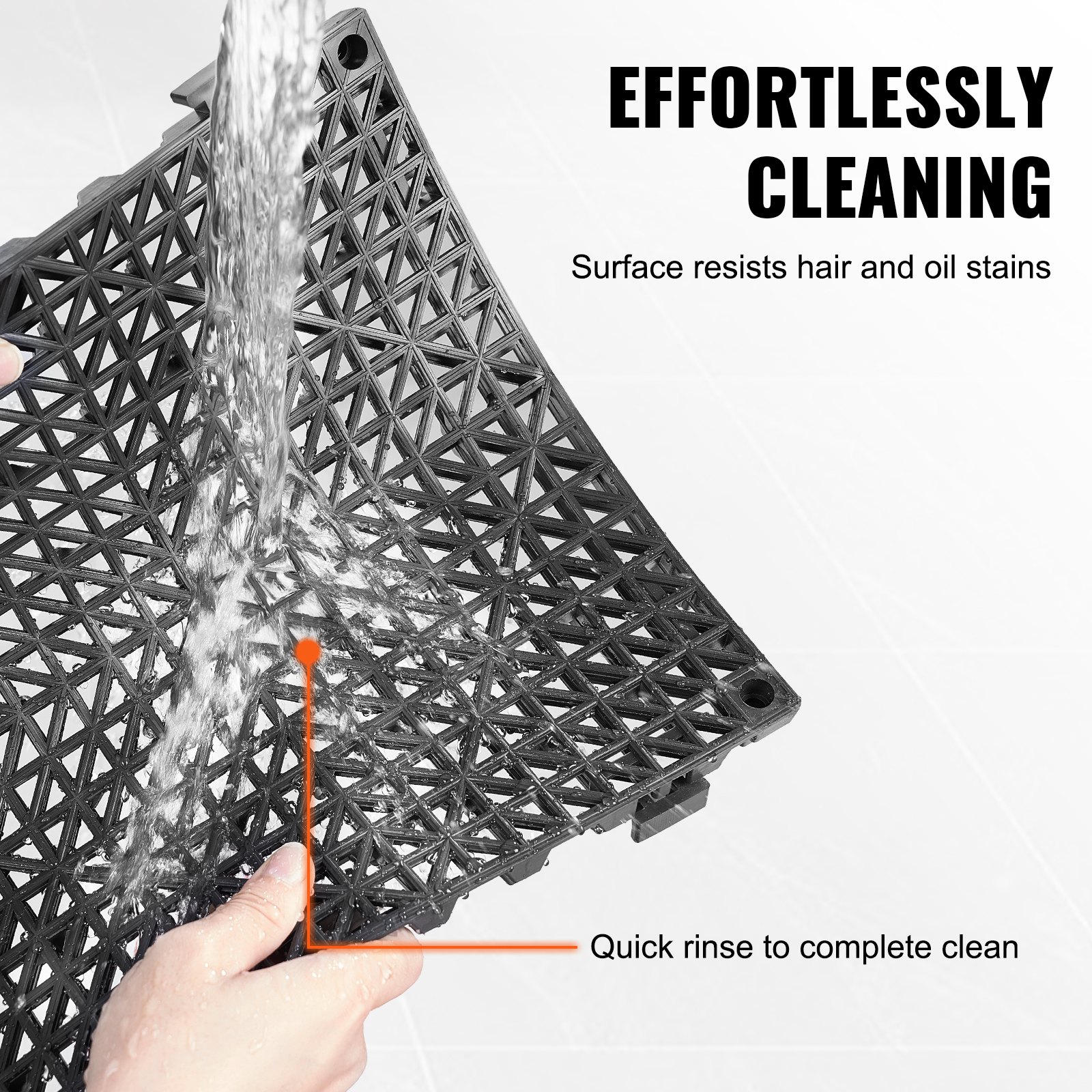 Modular Interlocking Cushion, 55 Pack 30 X 30 Cm Splicing Drainage Mats, Soft — image 3