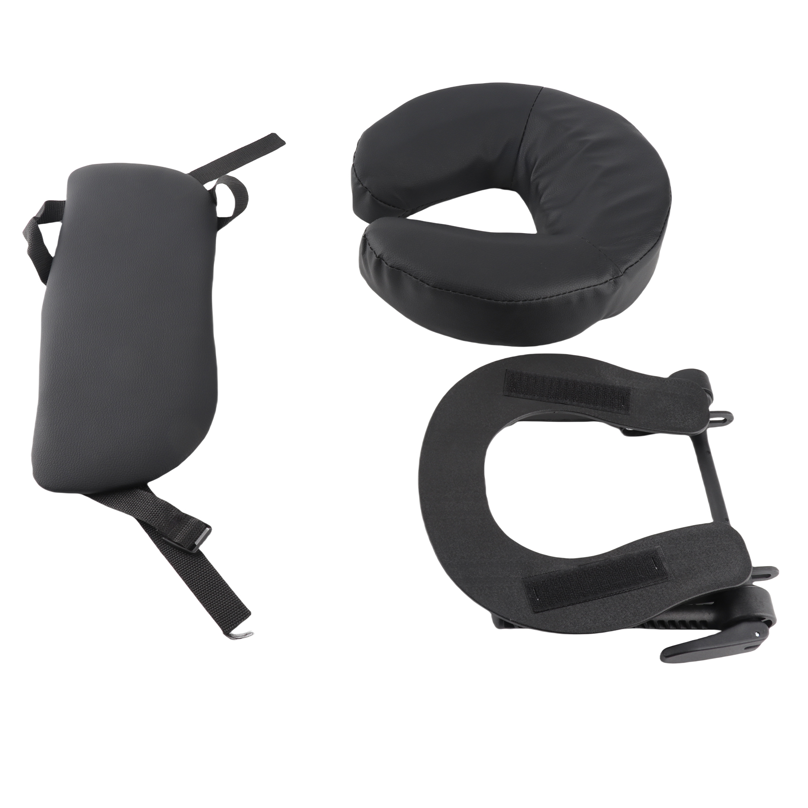 Lit de beauté appui-tête berceau en forme de u table de massage pliante réglable – Image 5