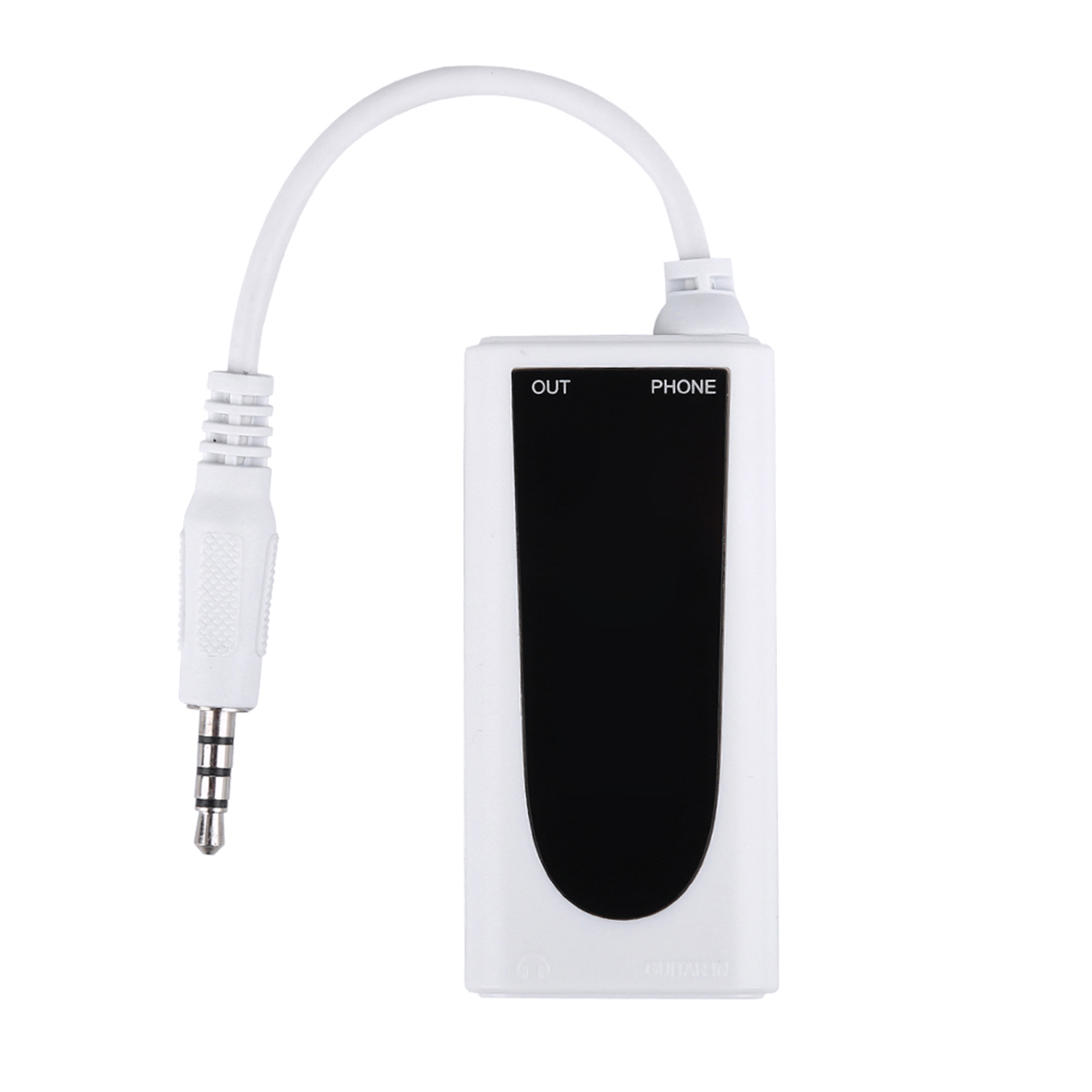 Flanger FC-21 Electric Guitar Bass To Mobile Phone Connector Converter Instruments Accessory