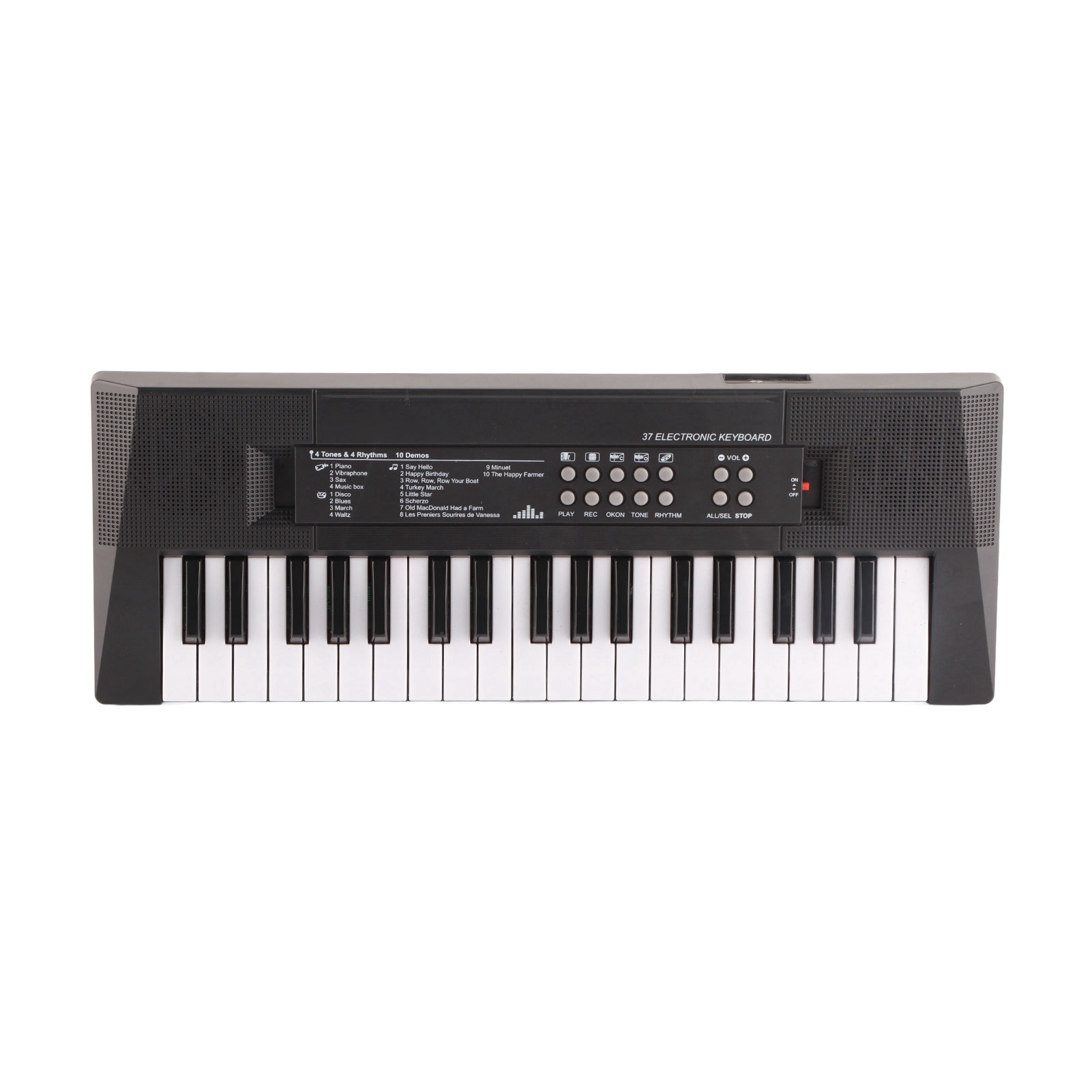 Electric Keyboard 37 Key Piano Children's Musical Instrument Toy Microphone Recording Function 4