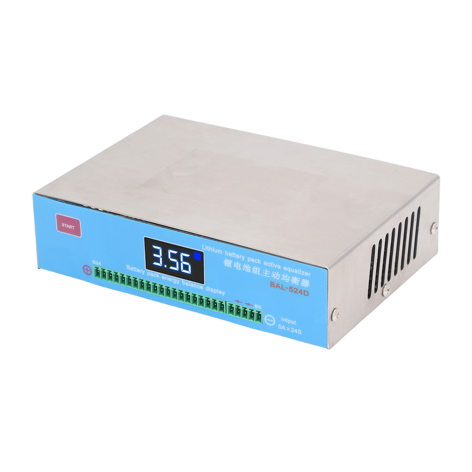 Lithium Battery Pack Active Equalizer 4‑24 Strings 5A LED Display Energy Transfer Balancer — foto 4