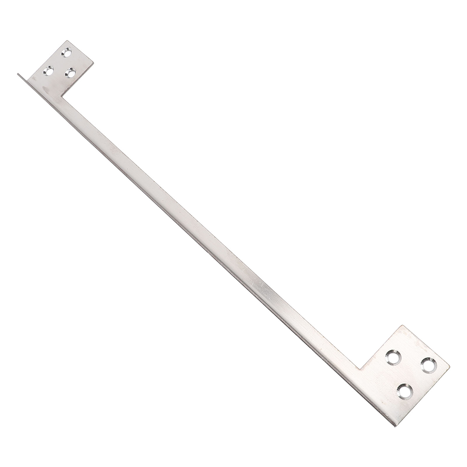 Door Latch Guard Plate Outswing Door Security Protector Stainless Steel Door Latch Guard L Shaped Door Reinforcement Plate For Home 11inch — foto 4