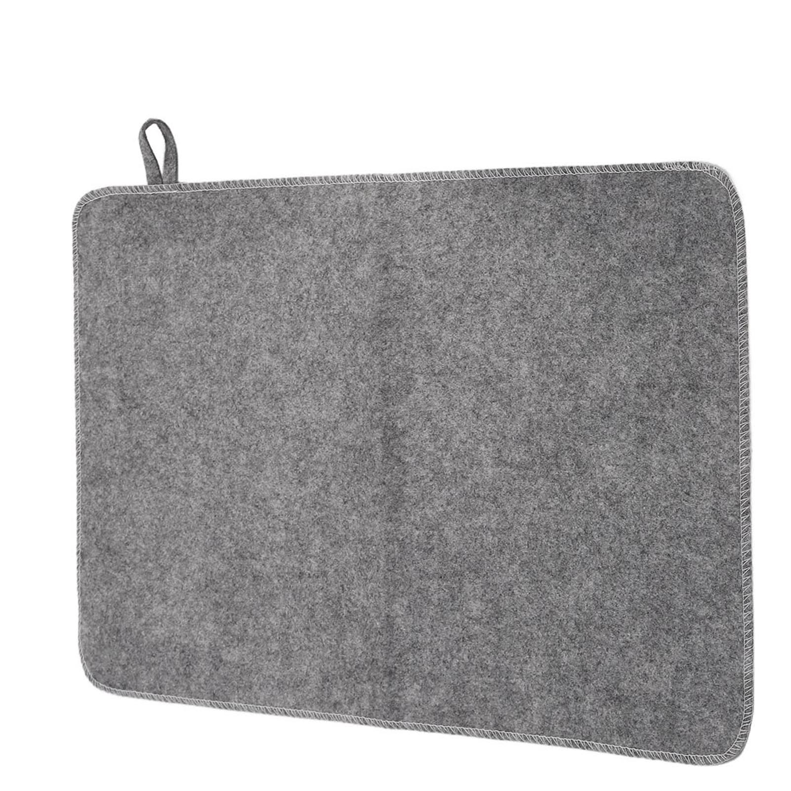 Felt Sauna Cusion Water Absorption SPA Heat Insulation Mat For Sauna Bath House Shower Room thumbnail 2