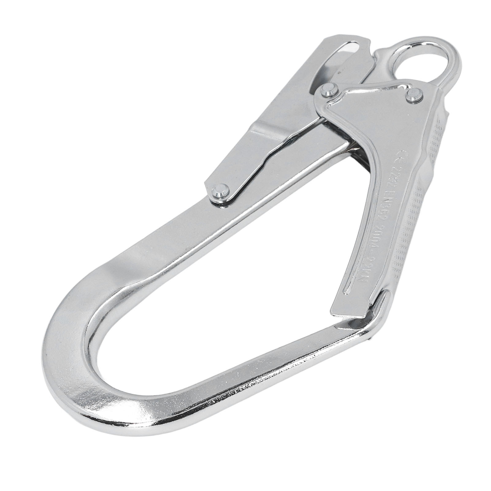 Rebar Snap Hook High Strength Alloy Steel Forged Double Lock Safety Fall Protection Lanyard Hook 22KN — foto 4