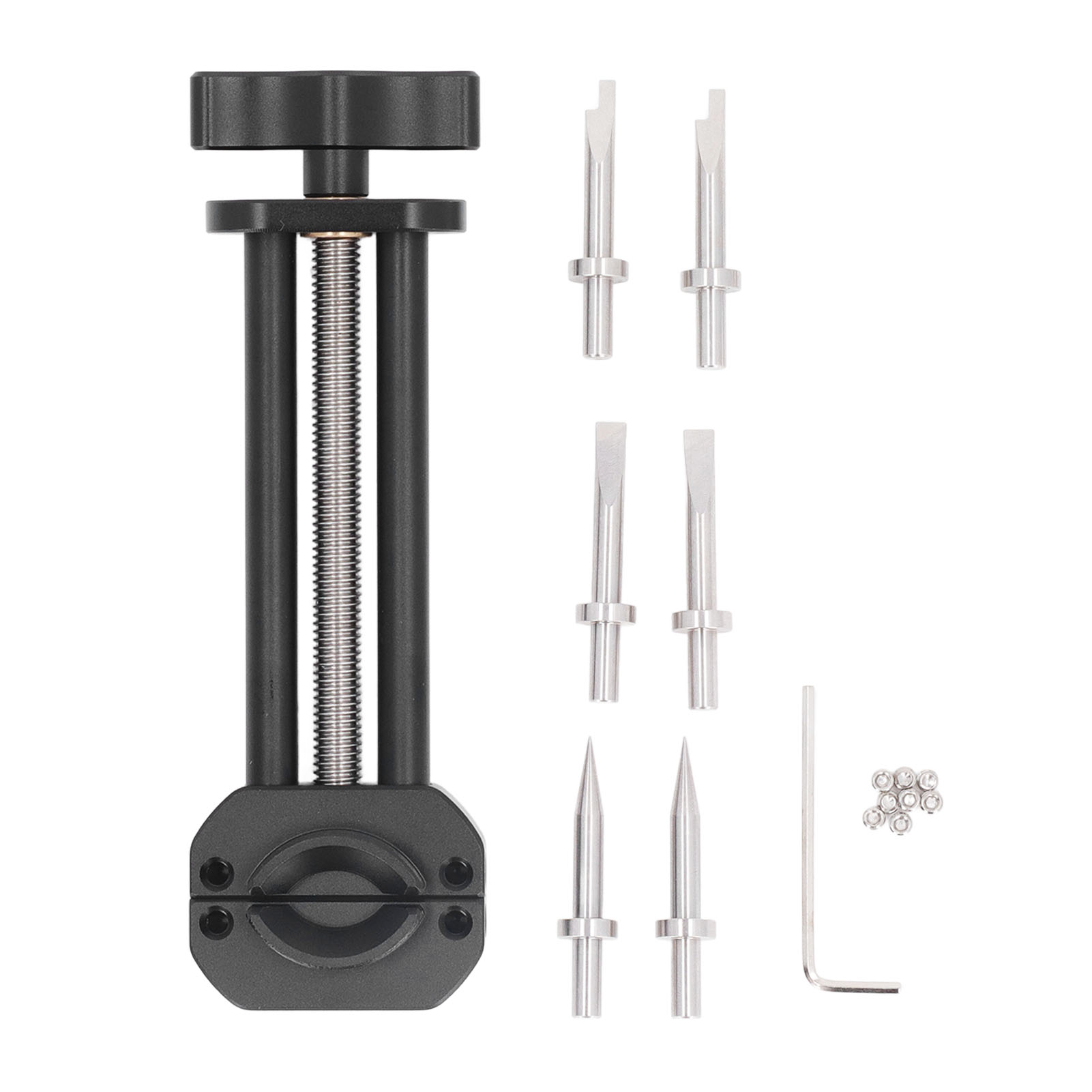 Camera Lens Vise Repair Tool For Lens And Filter Ring Adjustment Range 25mm To 130mm Lens Thread Repair Tool Aluminum Alloy