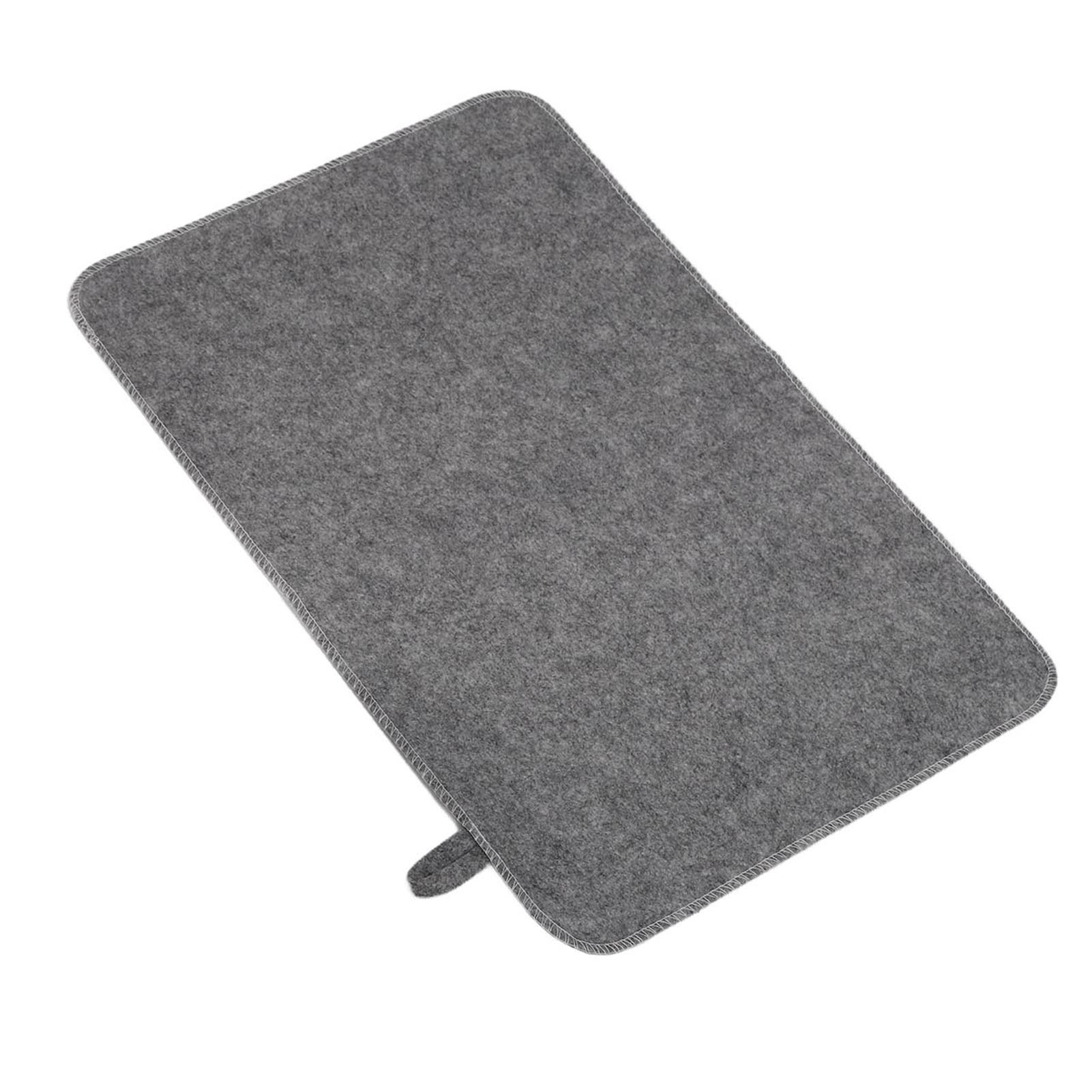 Felt Sauna Cusion Water Absorption SPA Heat Insulation Mat For Sauna Bath House Shower Room thumbnail 5