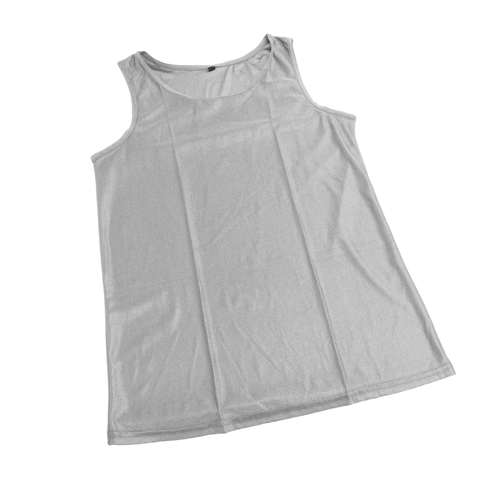EMF Protection Vest Sleeveless T Shirt Comfortable EMF Protection Beanie Pullover For Men Women L