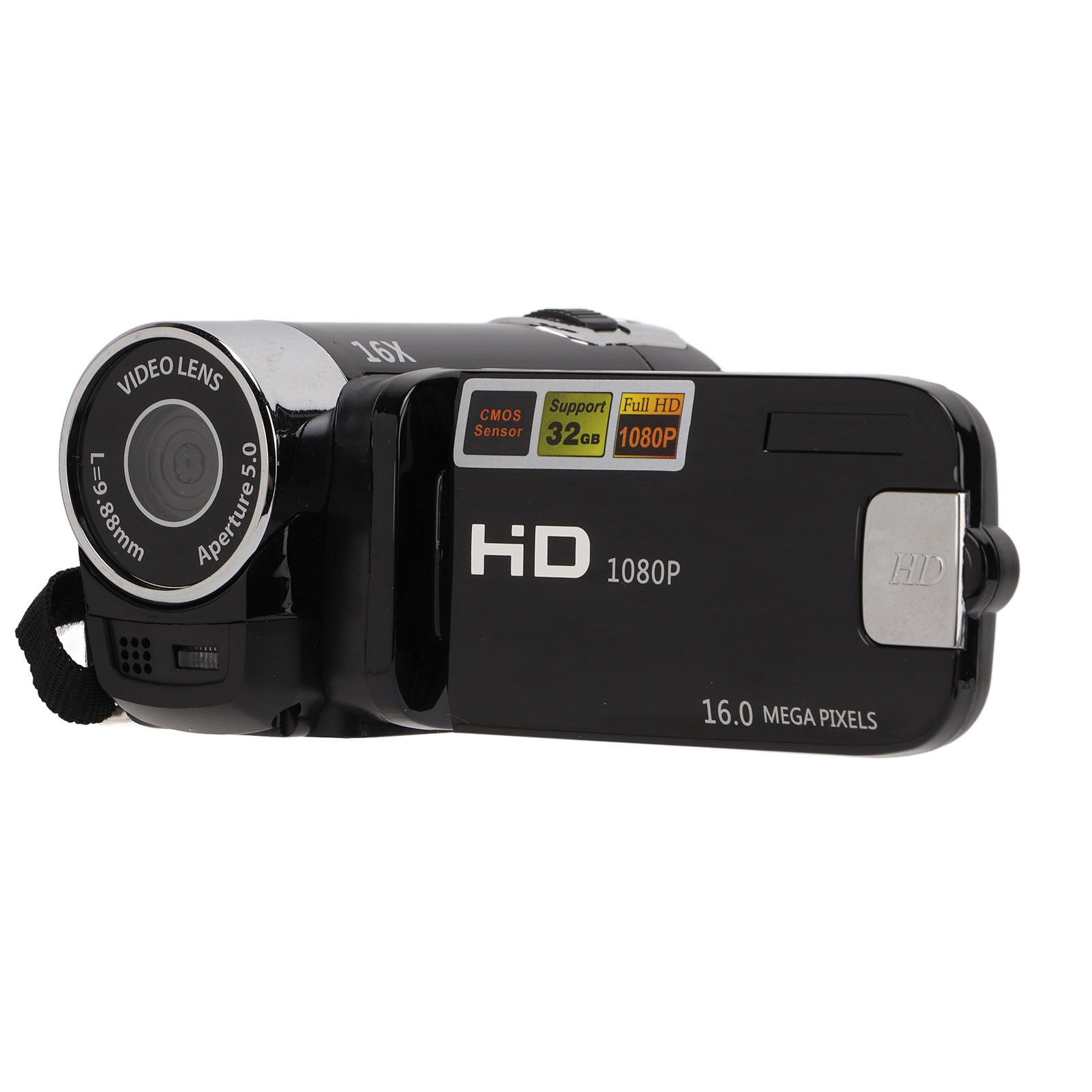 Video Camera Camcorder Full HD Camera Recorder 270° Rotation 2.7 Inch Color Screen 16X Zoom Digital Camcorders — foto 2