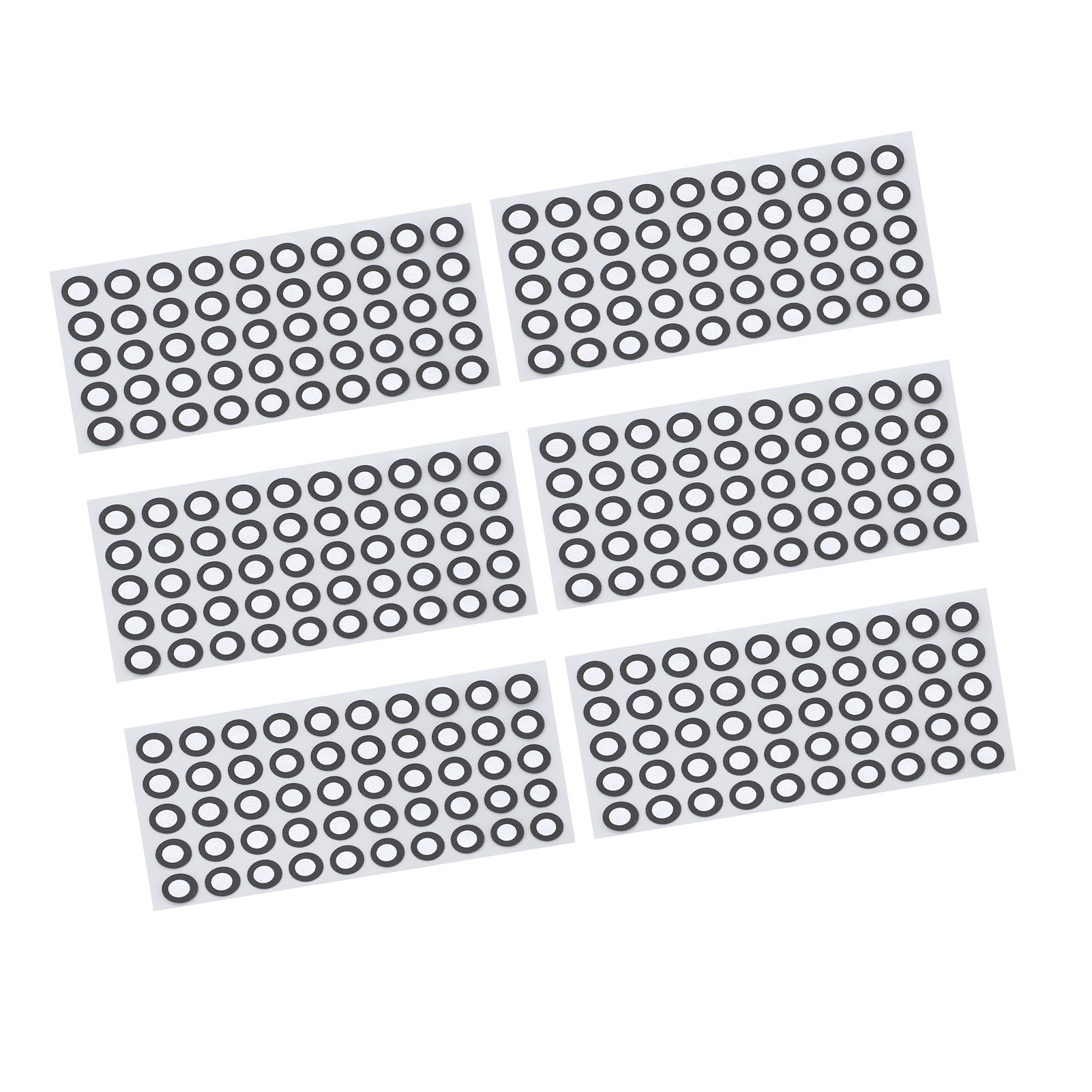 1000 Pcs 3D Scanning Marker ID 6mm OD 10mm High Reflection Strong Adhesion 3D Tracking Dot Reference Point Marker — foto 3