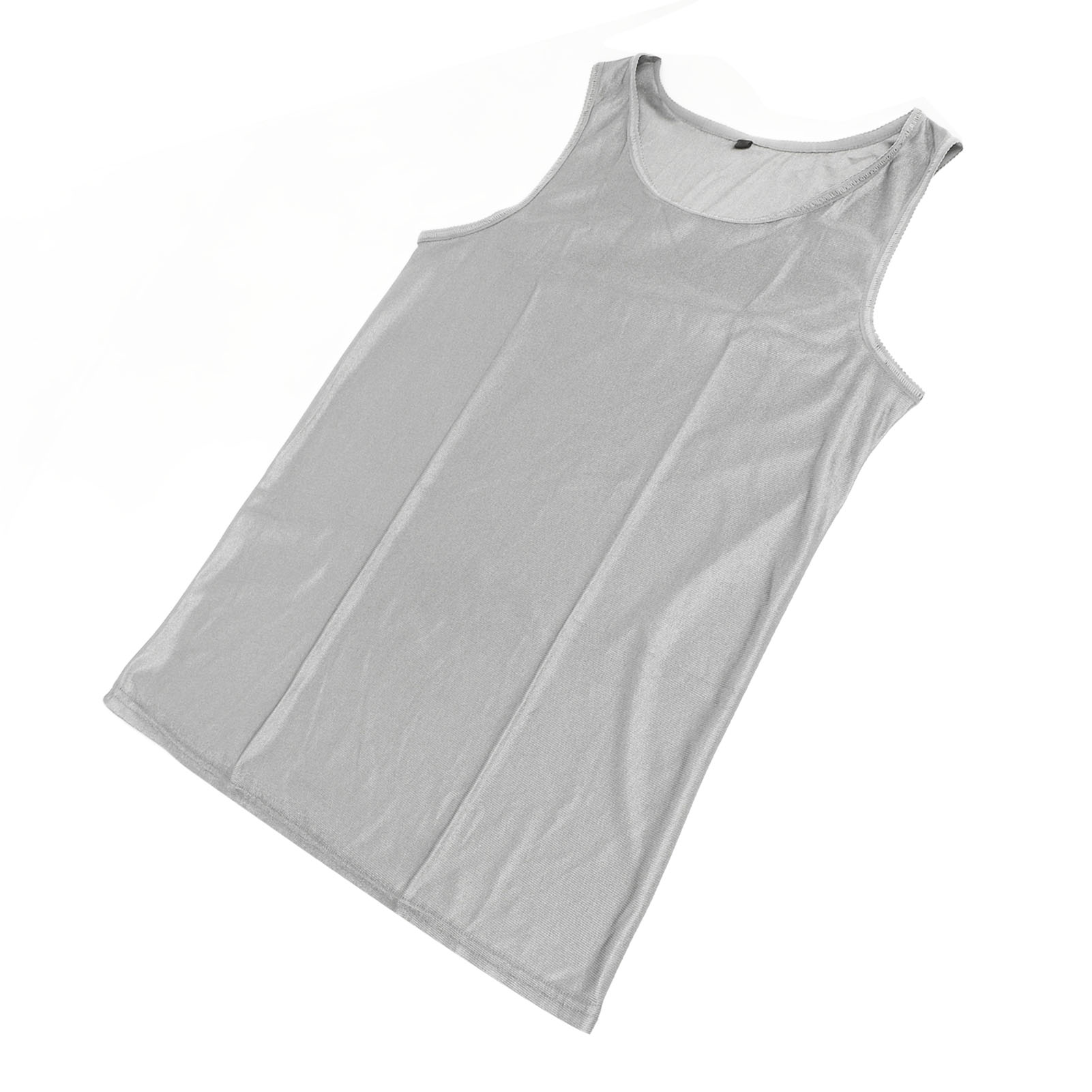 EMF Protection Vest Sleeveless T Shirt Comfortable EMF Protection Beanie Pullover For Men Women L