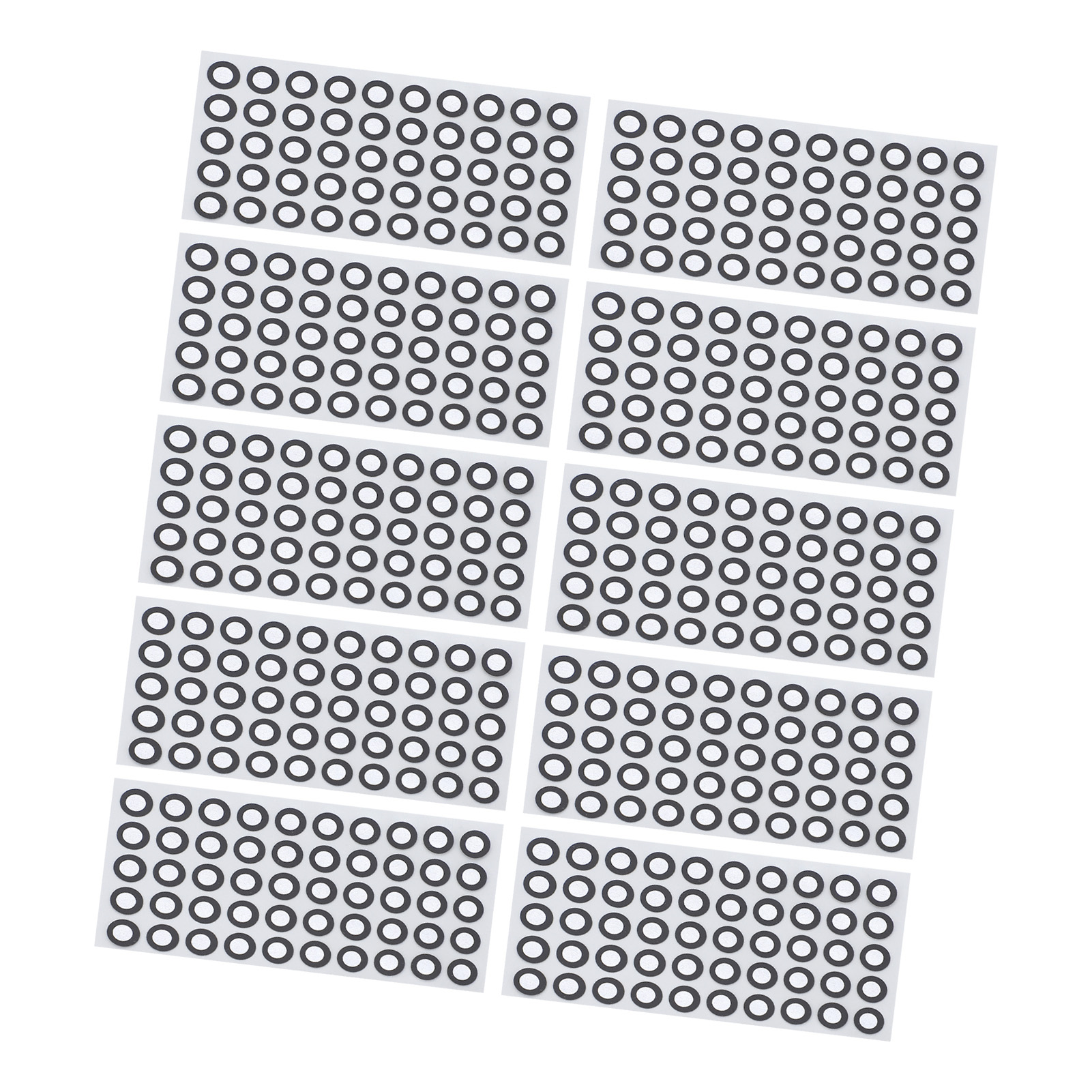 1000 Pcs 3D Scanning Marker ID 6mm OD 10mm High Reflection Strong Adhesion 3D Tracking Dot Reference Point Marker — foto 4