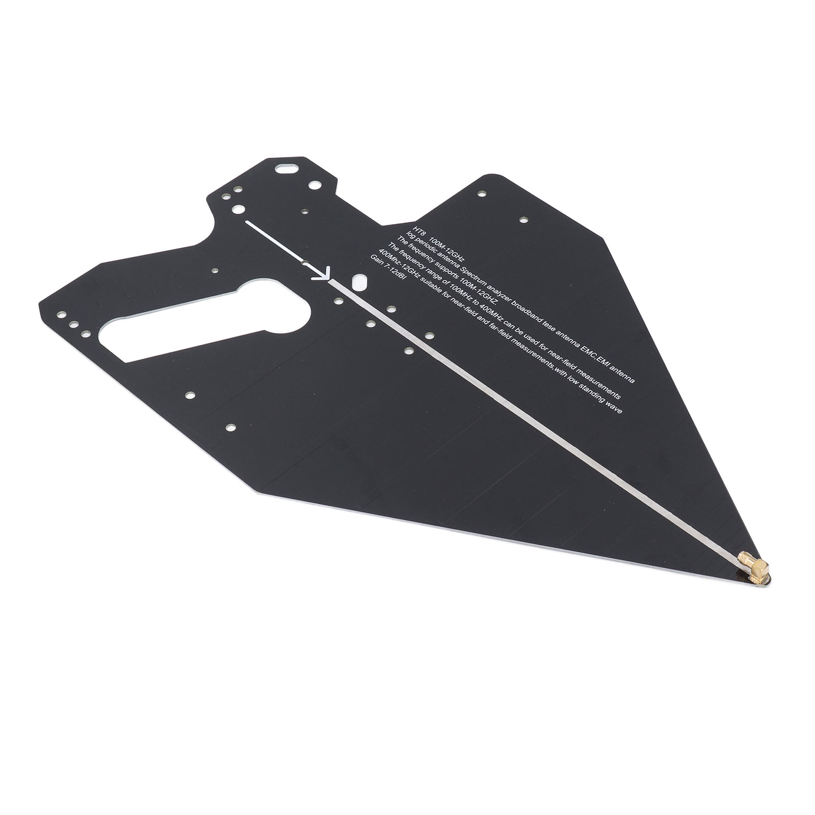 Log Periodic Antenna High Accuracy Wireless 0.1‑12GHz Passive Direction Finding Antenna — foto 2