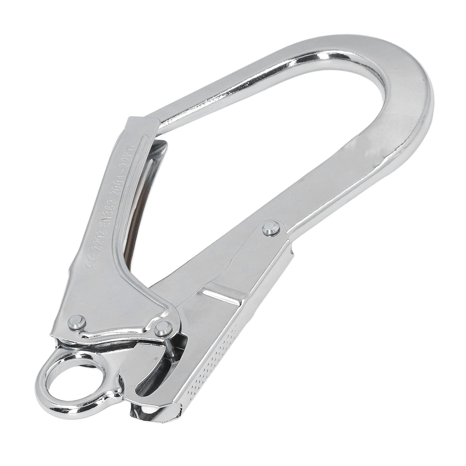 Rebar Snap Hook High Strength Alloy Steel Forged Double Lock Safety Fall Protection Lanyard Hook 22KN — foto 5