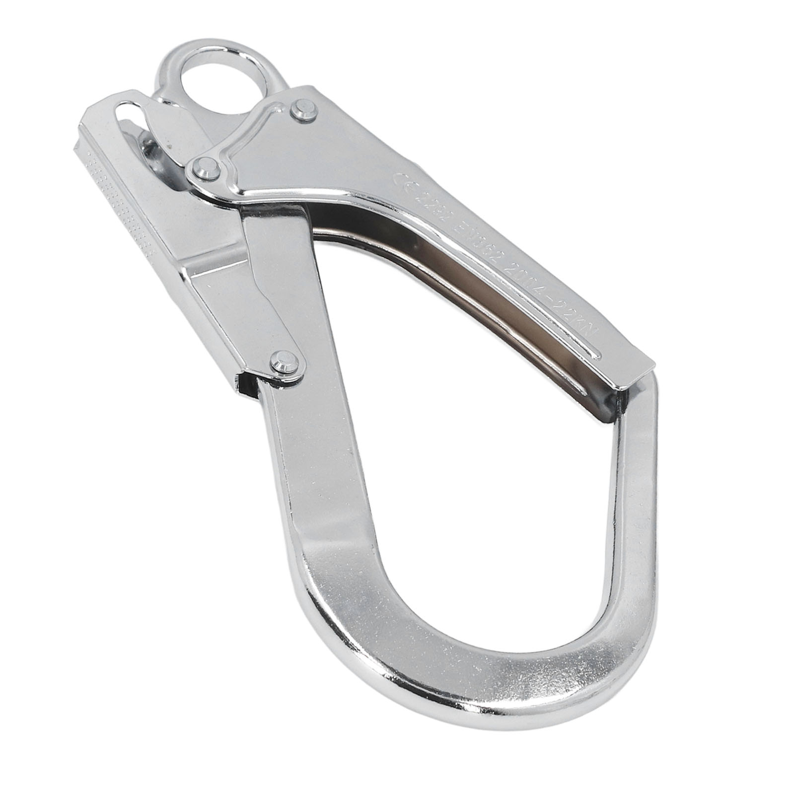 Rebar Snap Hook High Strength Alloy Steel Forged Double Lock Safety Fall Protection Lanyard Hook 22KN