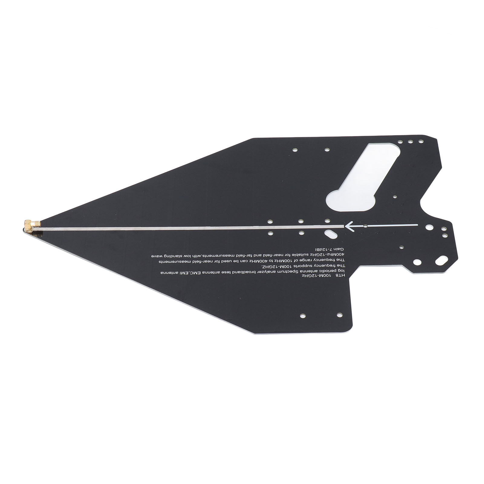 Log Periodic Antenna High Accuracy Wireless 0.1‑12GHz Passive Direction Finding Antenna — foto 5