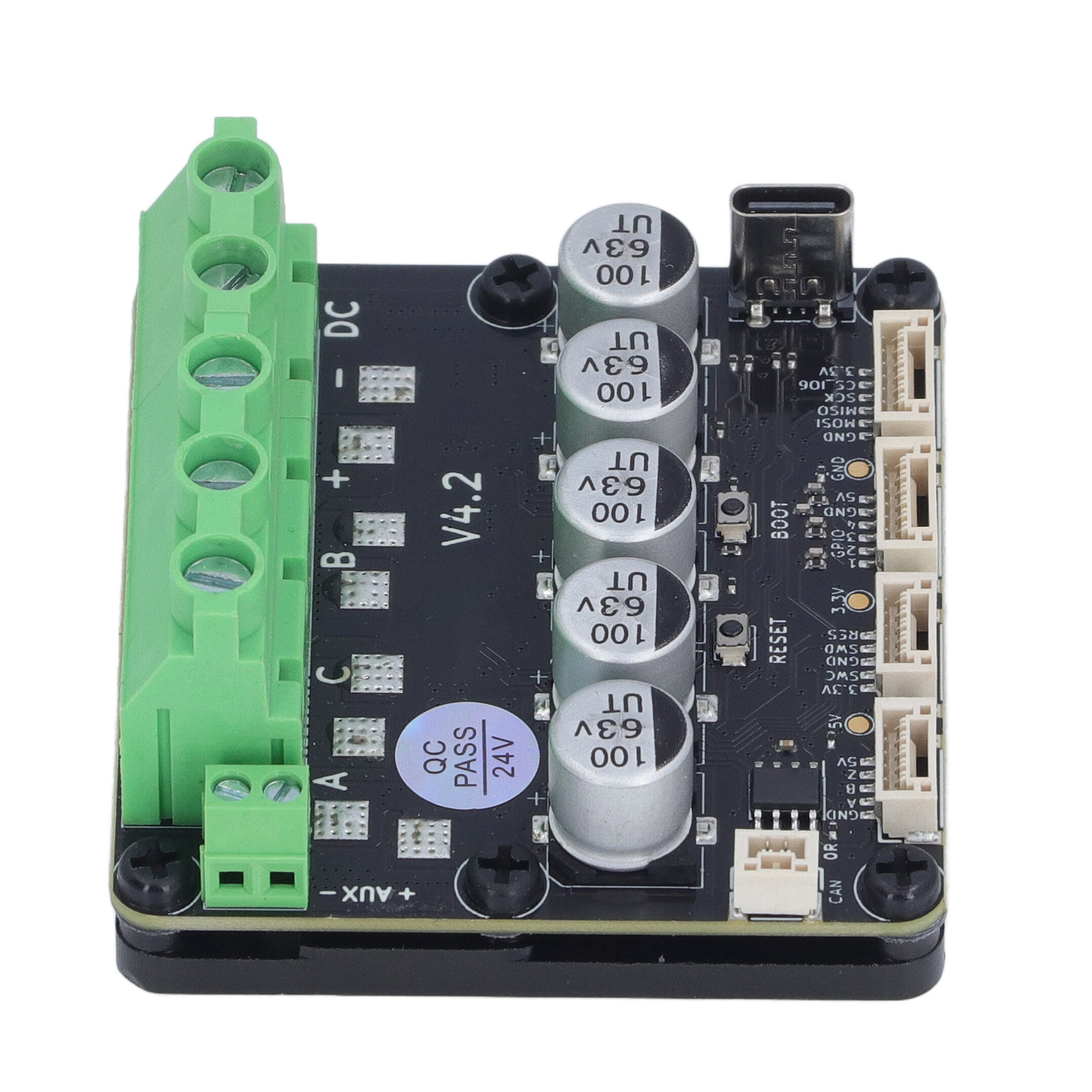 8‑24V Servo Motor Controller Single Drive Large Current High Accuracy Brushless DC Motor Driver Compatible With FOC BLDC — foto 4