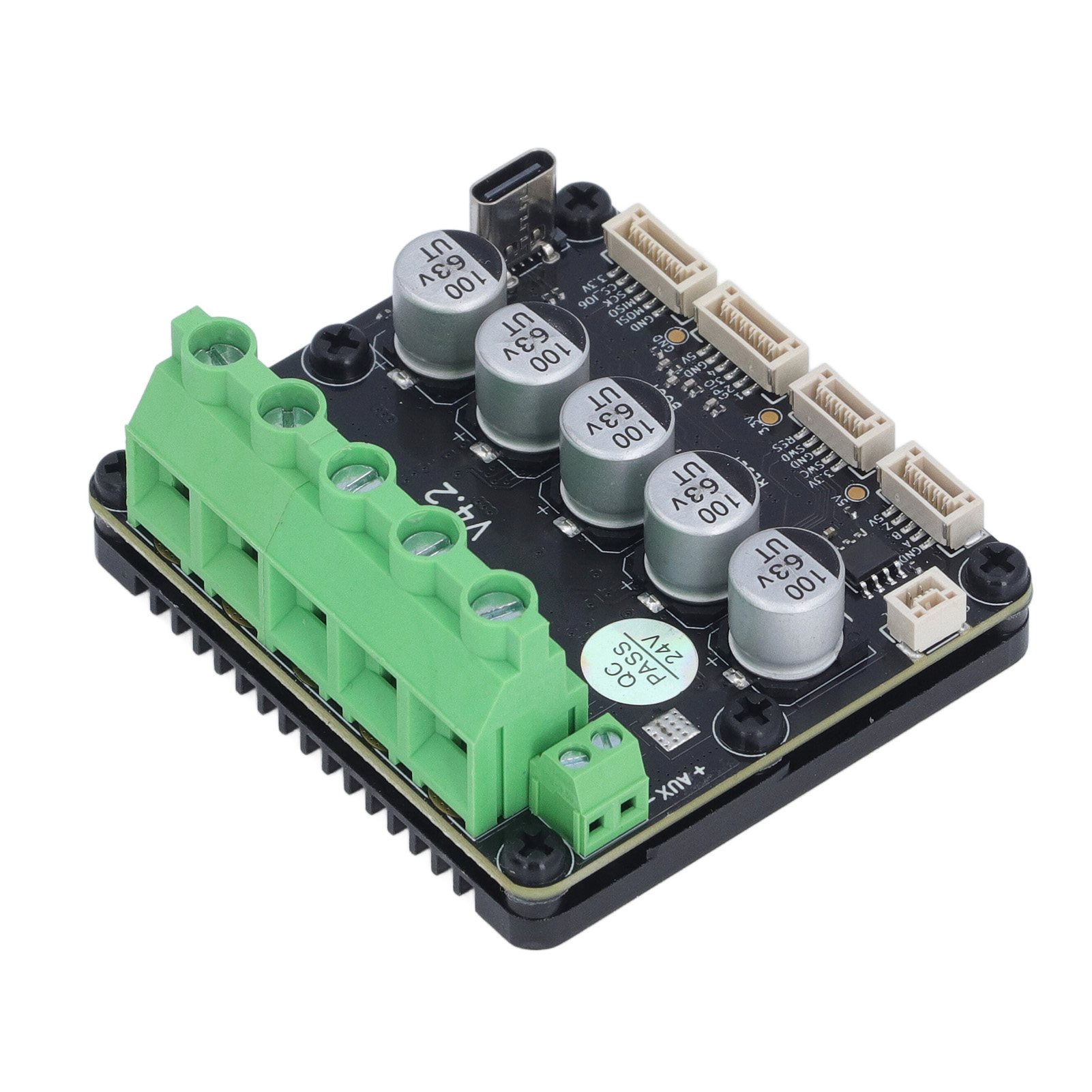 8‑24V Servo Motor Controller Single Drive Large Current High Accuracy Brushless DC Motor Driver Compatible With FOC BLDC