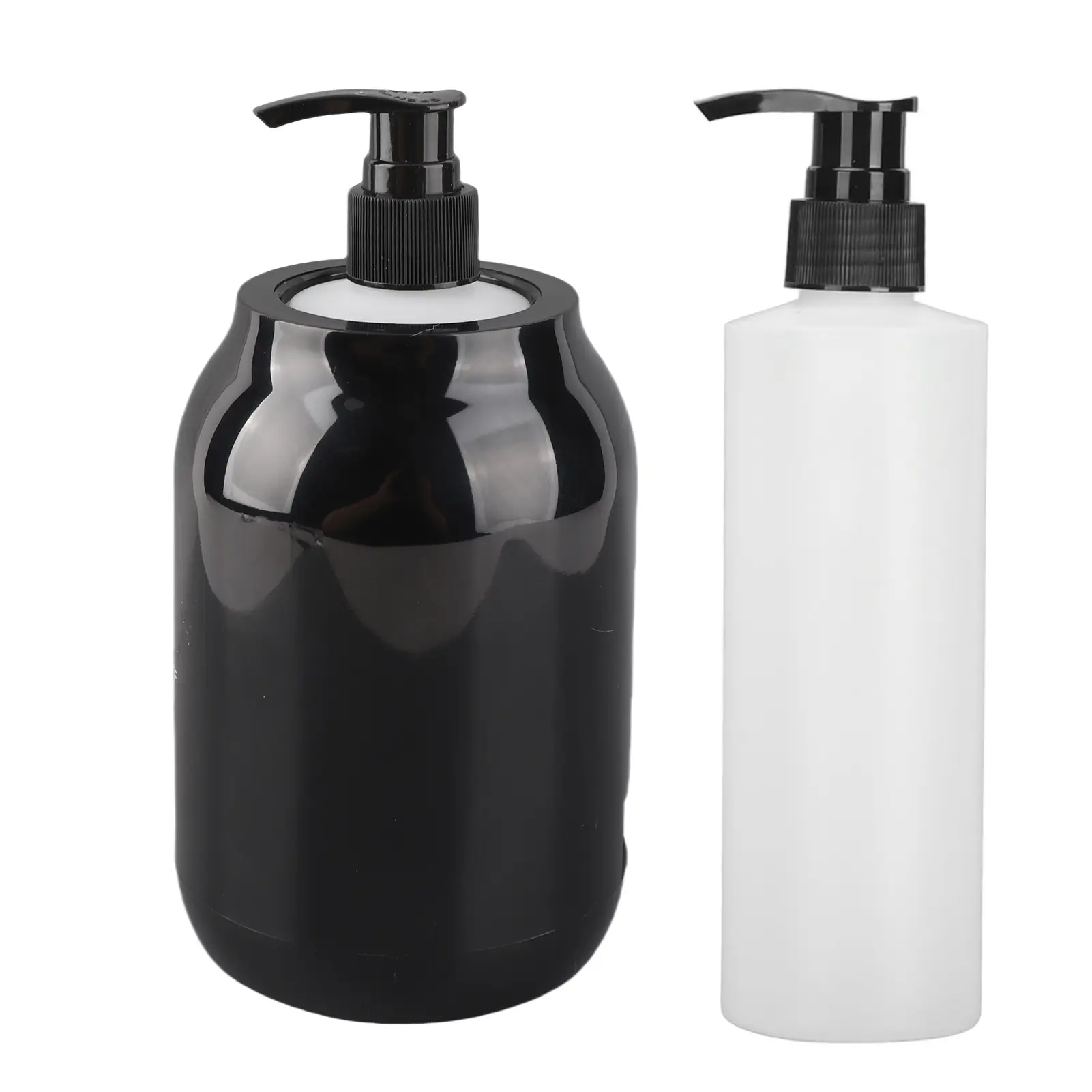 Essential Oil Heater LED Display Temperature Adjust Single Massage Oil Bottle Warmer 110‑240V US Plug