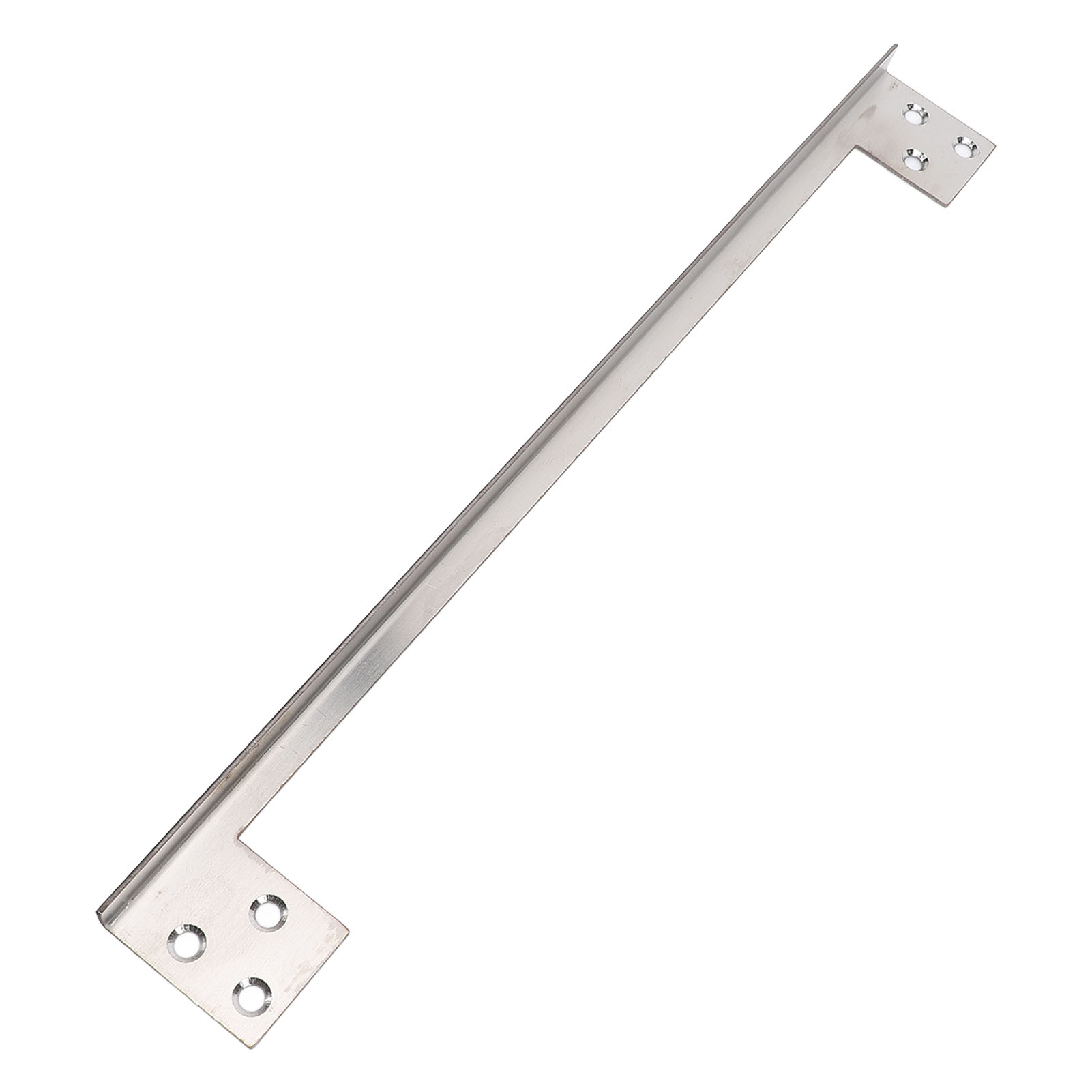 Door Latch Guard Plate Outswing Door Security Protector Stainless Steel Door Latch Guard L Shaped Door Reinforcement Plate For Home 11inch — foto 2