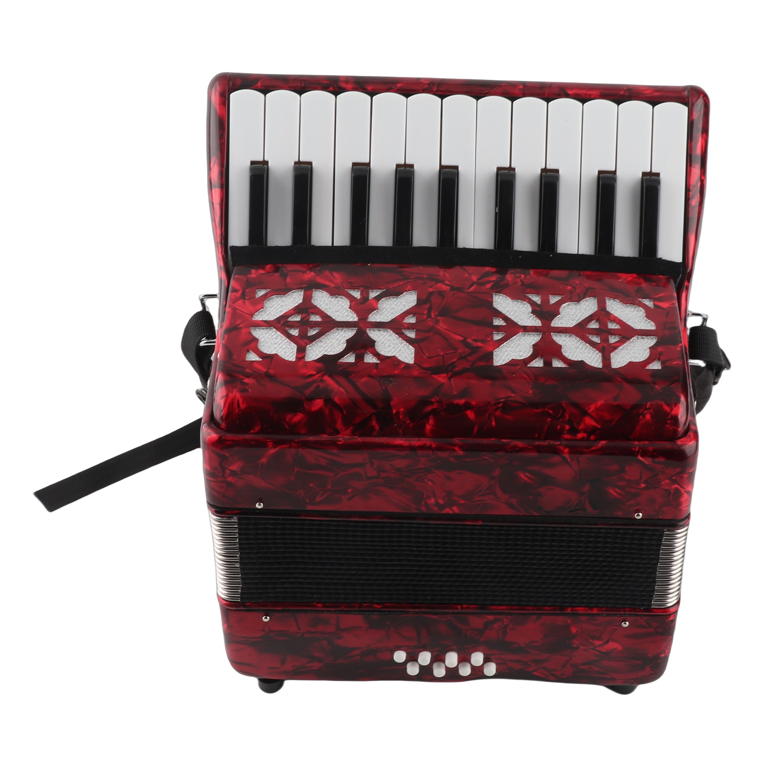 IRIN Accordion Piano 8 Bass 22 Key Playing Musical Instruments For Children Beginner Suitable For Children 110-140cm In Height Or Beginners