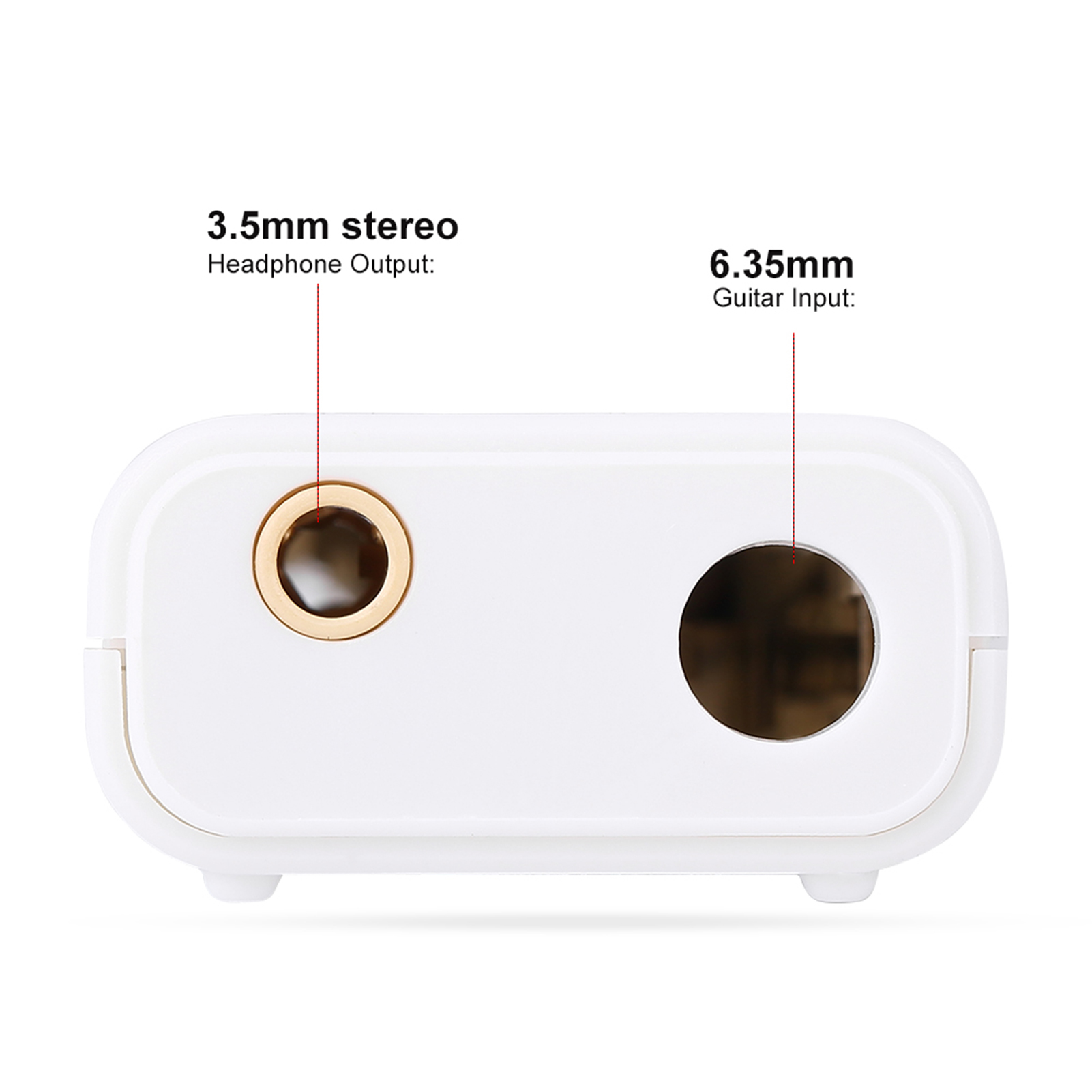 Flanger FC-21 Electric Guitar Bass To Mobile Phone Connector Converter Instruments Accessory thumbnail 4