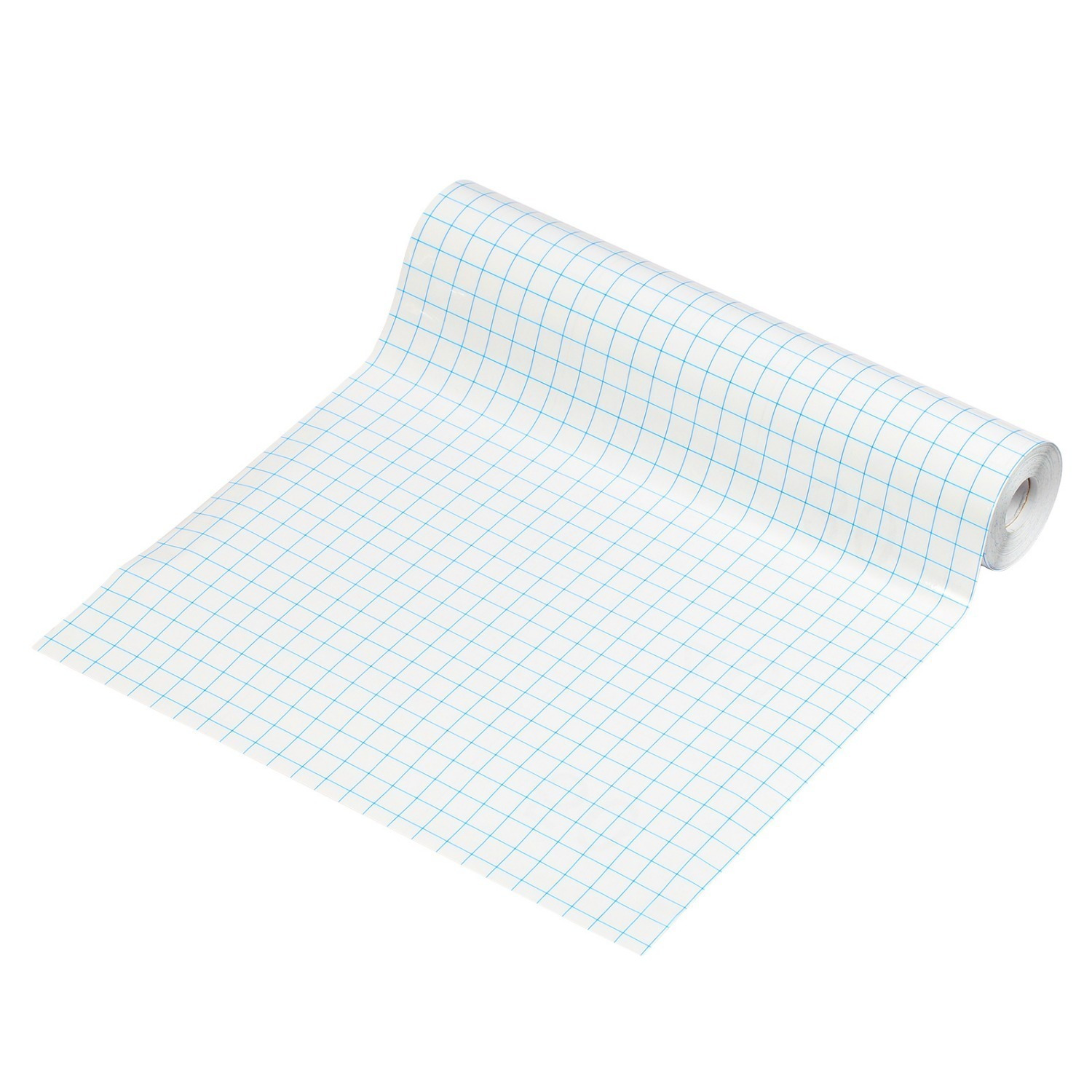 Vinyl Transfer Film For Plotters (with Blue Grid) – Transparent Transfer Film For Precise Alignment – Leaves No Residue & Medium Adhesive Strength – I