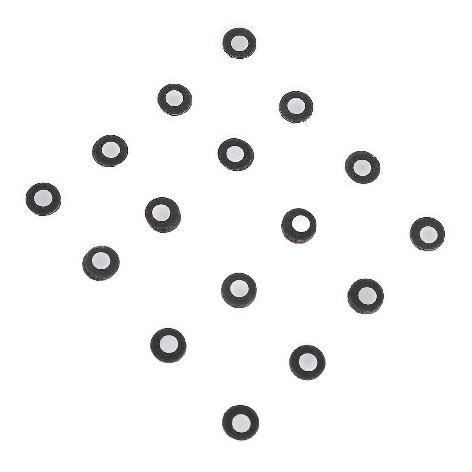 150Pcs 3D Scanning Markers Magnetic Scan Position Targets High Reflective Reference Point Tracking Dot 3mm ID 6mm OD — foto 3